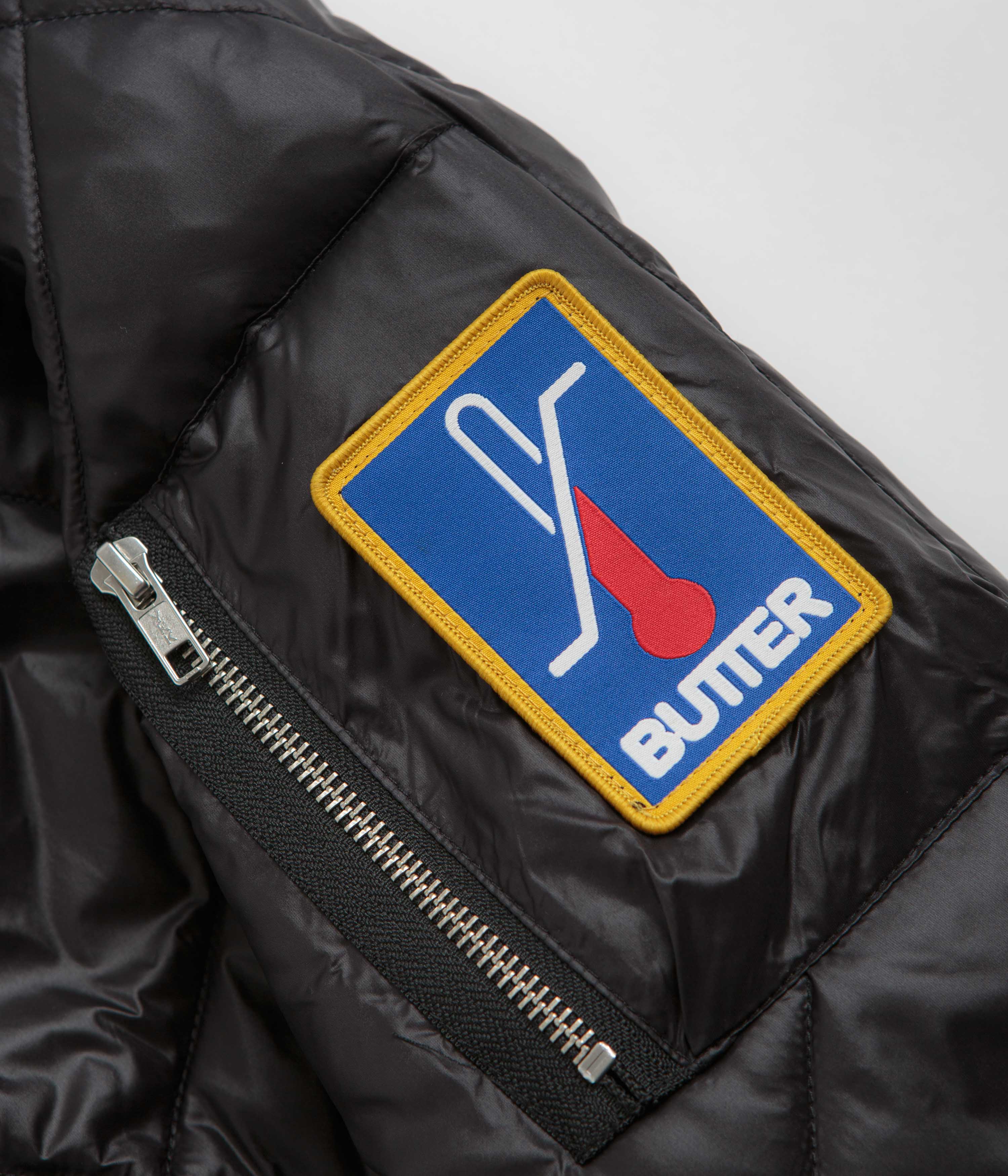Butter Goods Black Temperature Bomber Jacket - Stylish and Warm!
