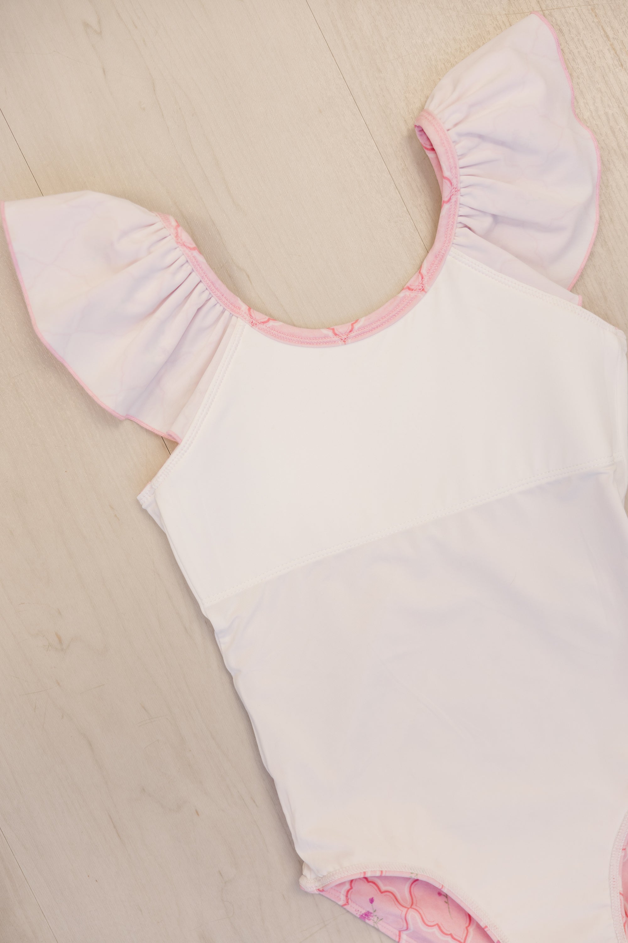 Girls' Preorder: Tinsley Pink Floral One-Piece Swimsuit - A Summer Must-Have!