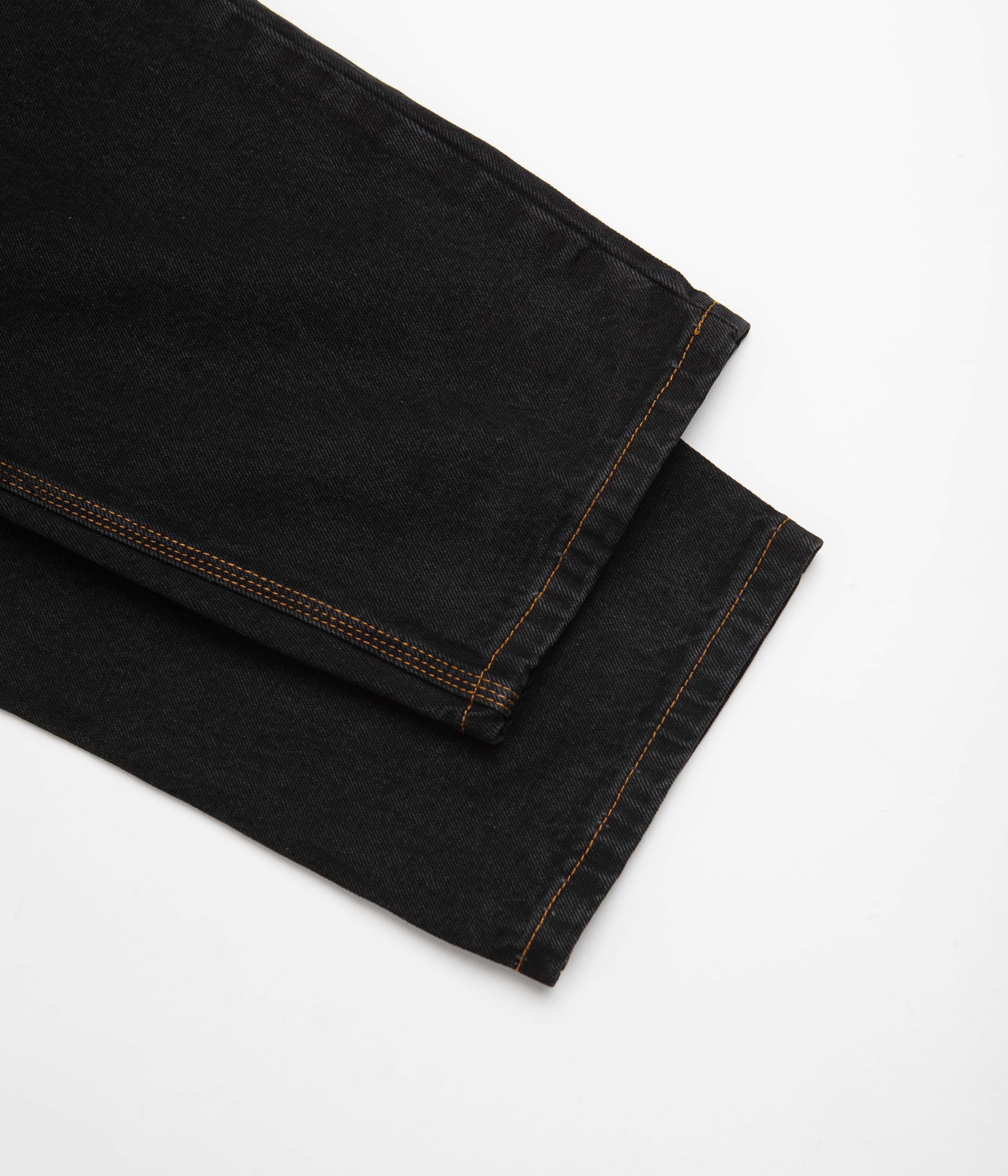 Cash Only Washed Black Logo Baggy Jeans - Urban Style Essential