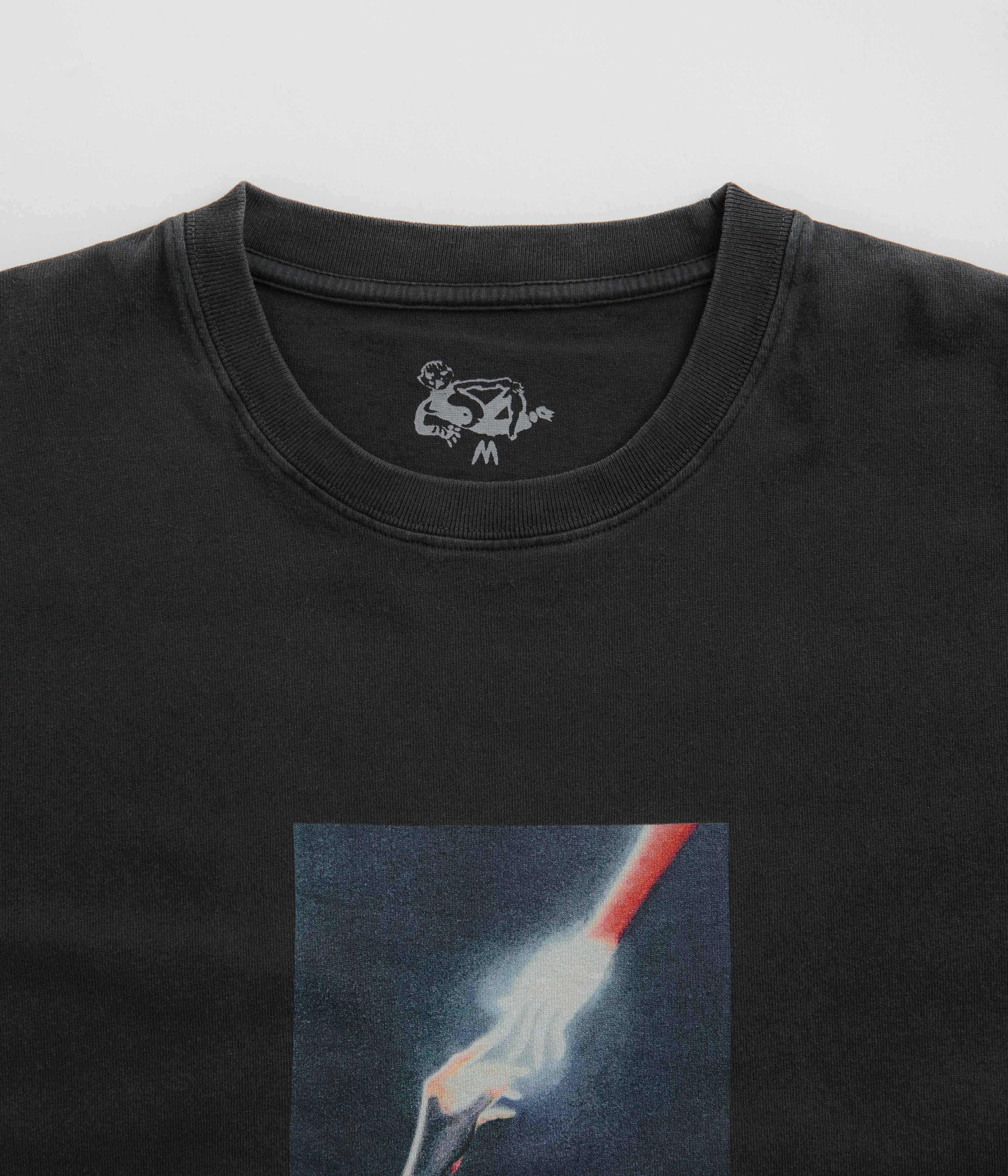 Dancer Help Washed Black T-Shirt: A Must-Have for Skate Enthusiasts