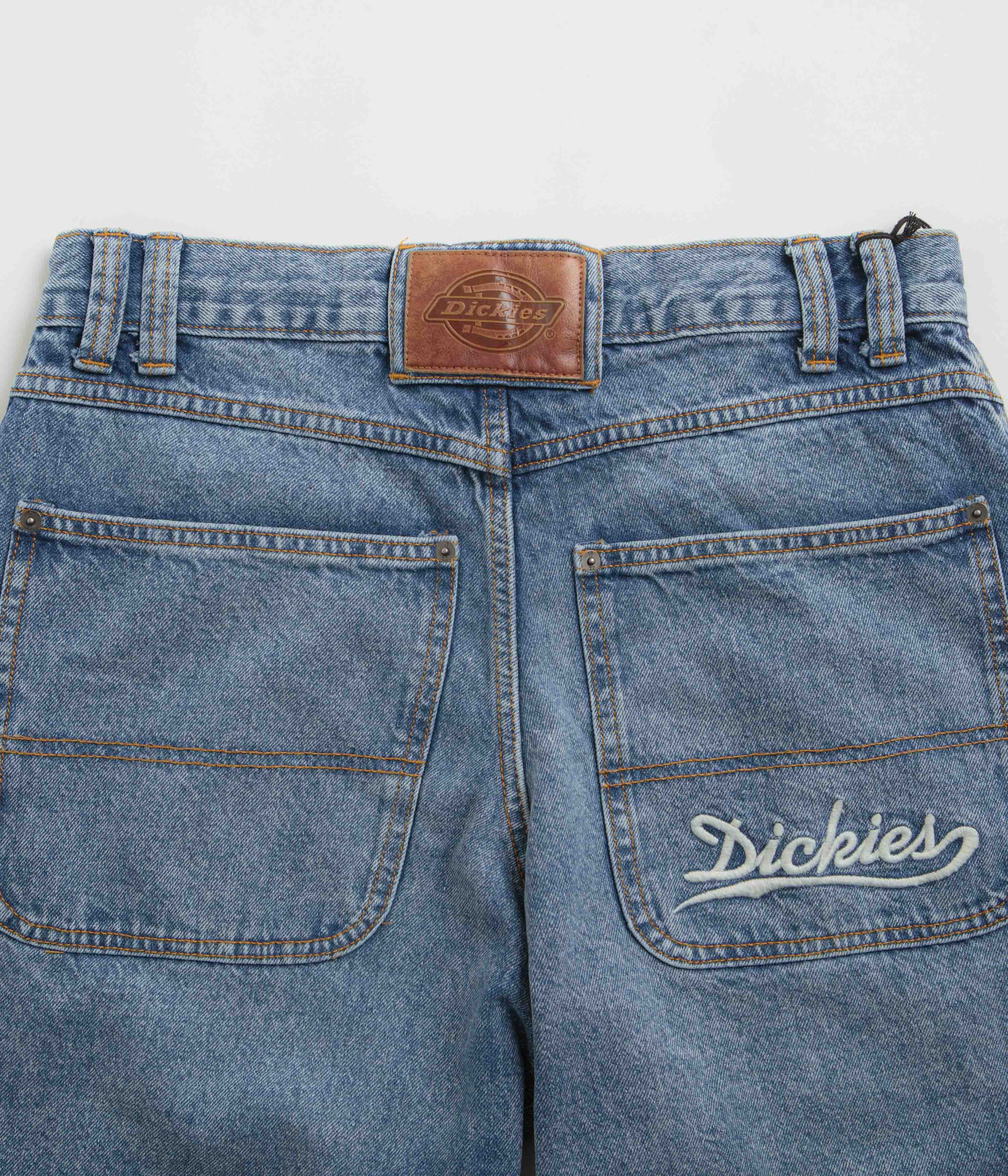 Dickies Loose Wave Jeans - Stunning Rinsed Blue with Fade