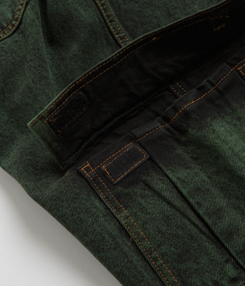 Butter Goods Santosuosso Dark Green Jeans - Ultra Baggy Style