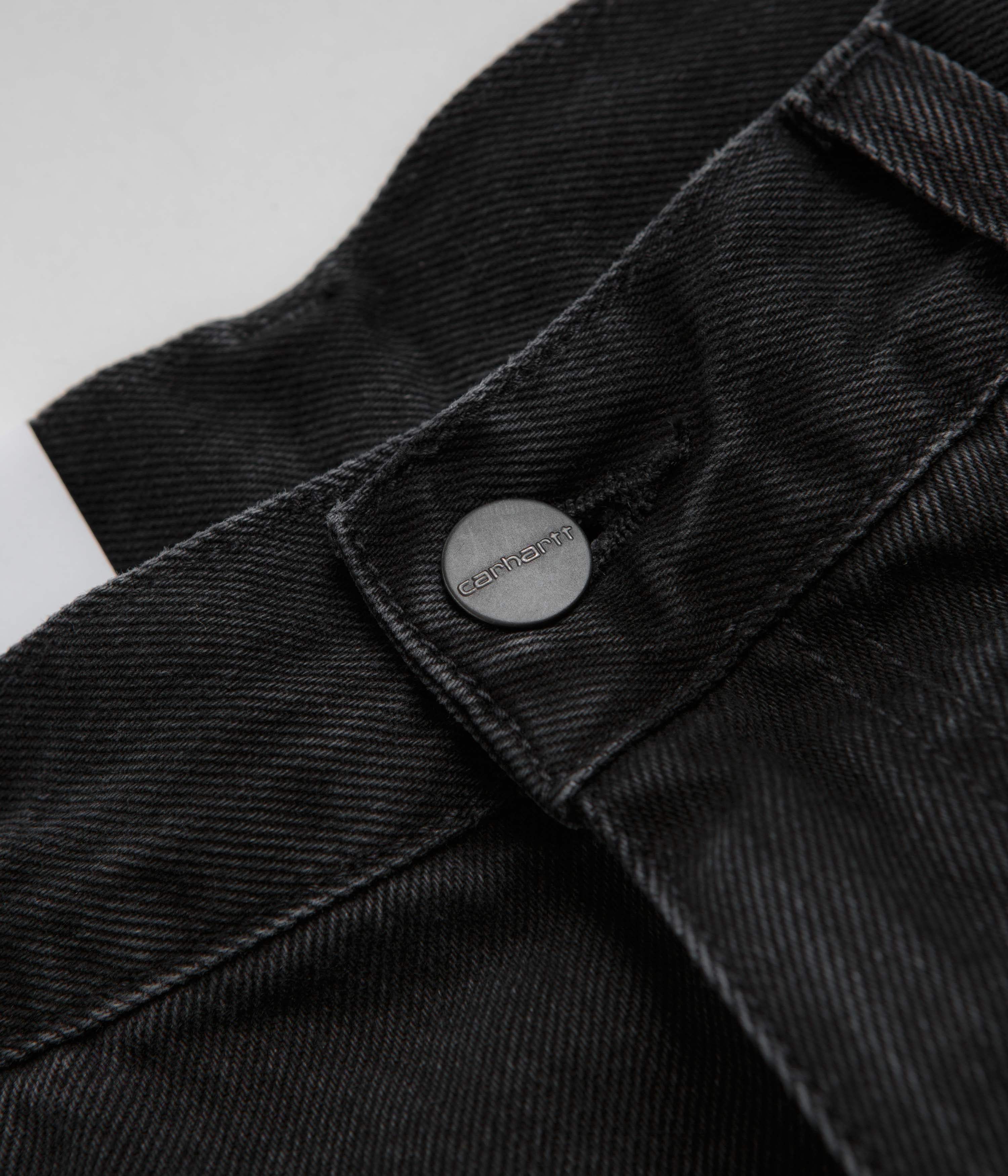 Carhartt Landon Pants - Stylish Black Stone Washed