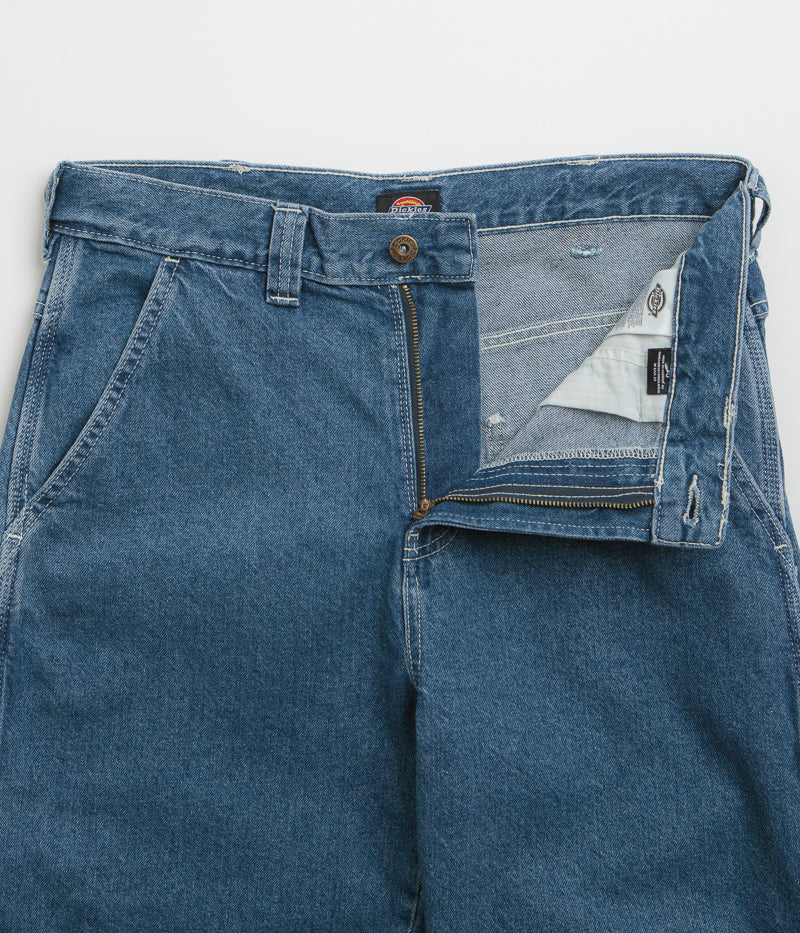 Dickies Stevensville Classic Blue Carpenter Jeans - Work in Style!