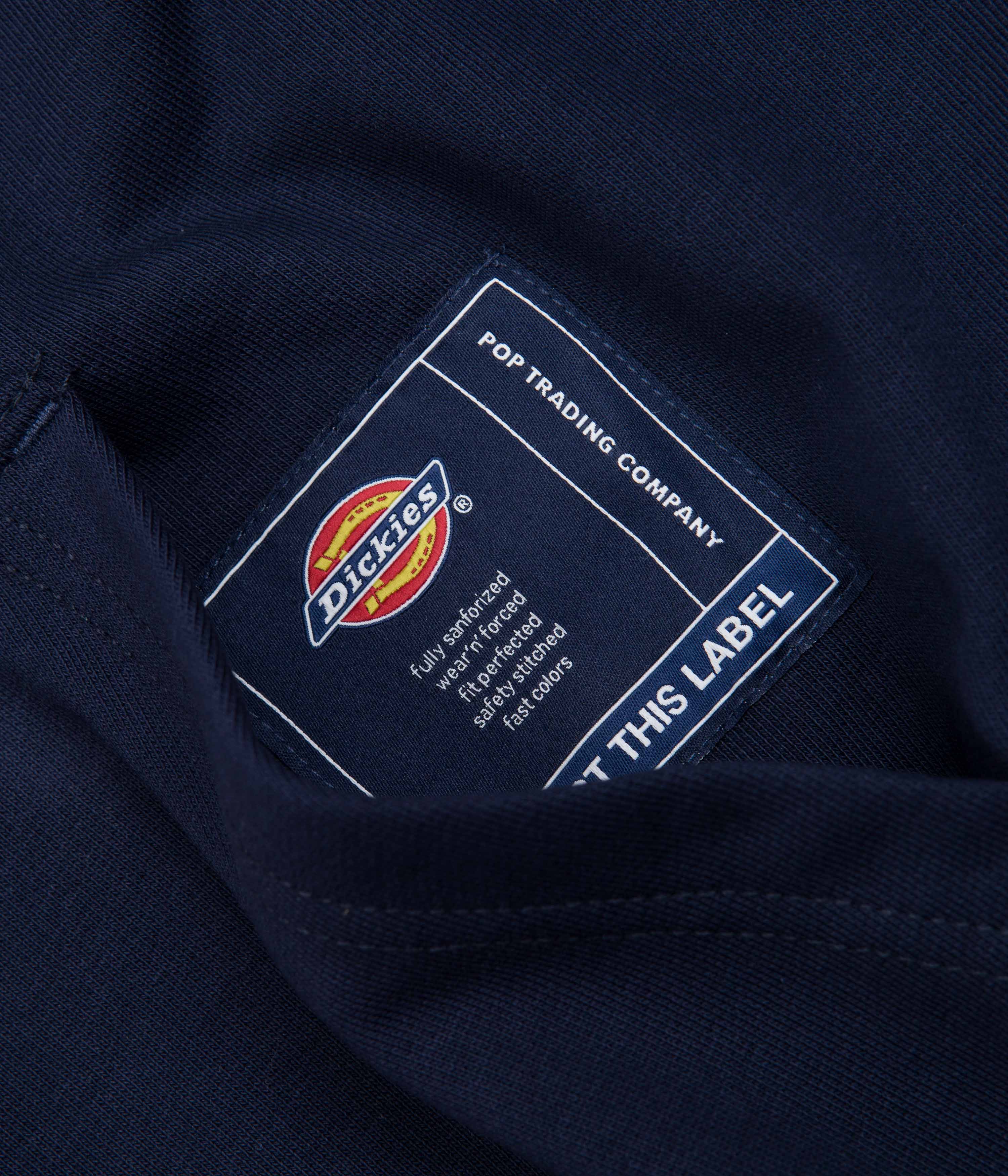 Dickies x Pop Trading Company Navy Blue Hoodie - A Must-Have!
