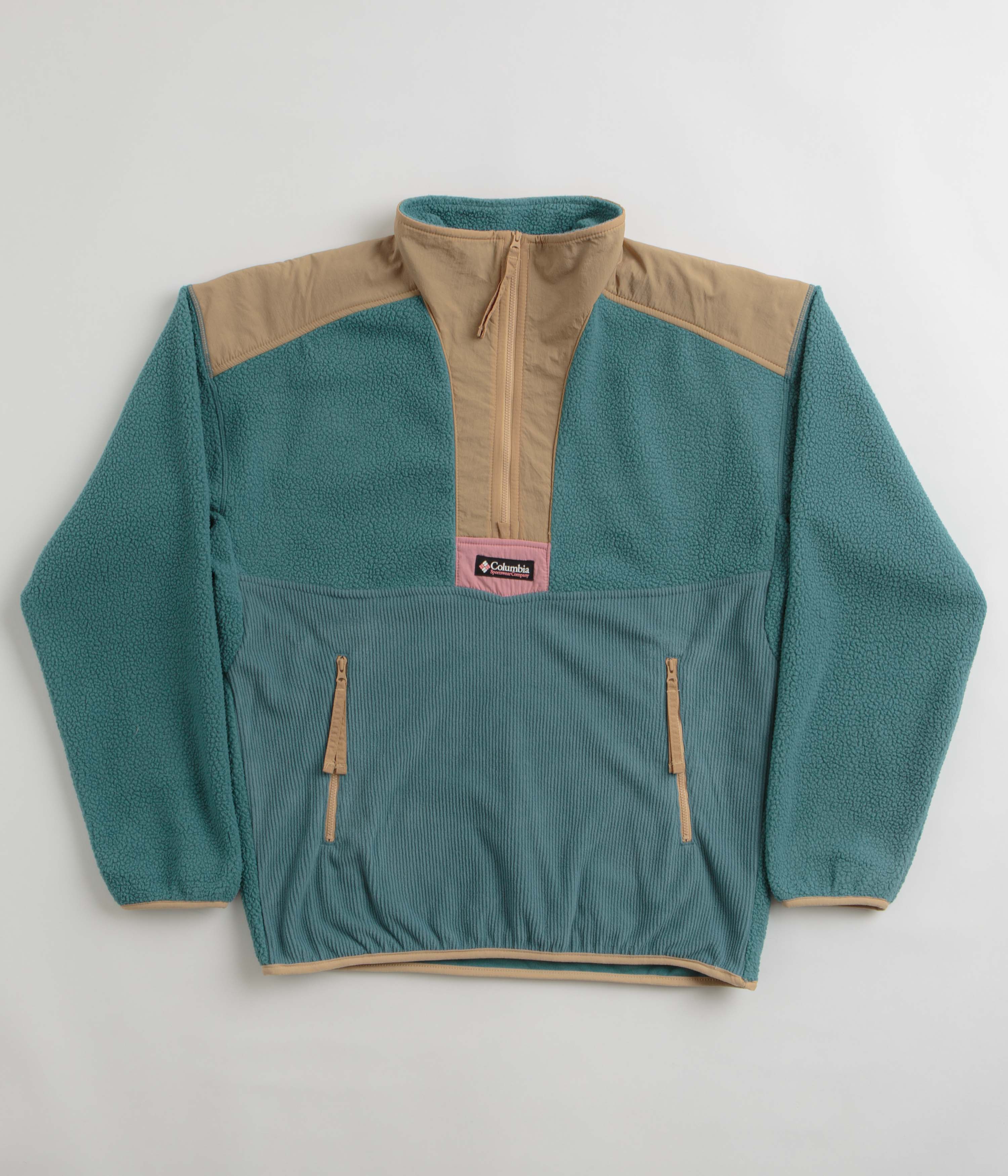 Columbia Riptide Fleece - Stunning Cloudburst, Canoe & Salmon Rose