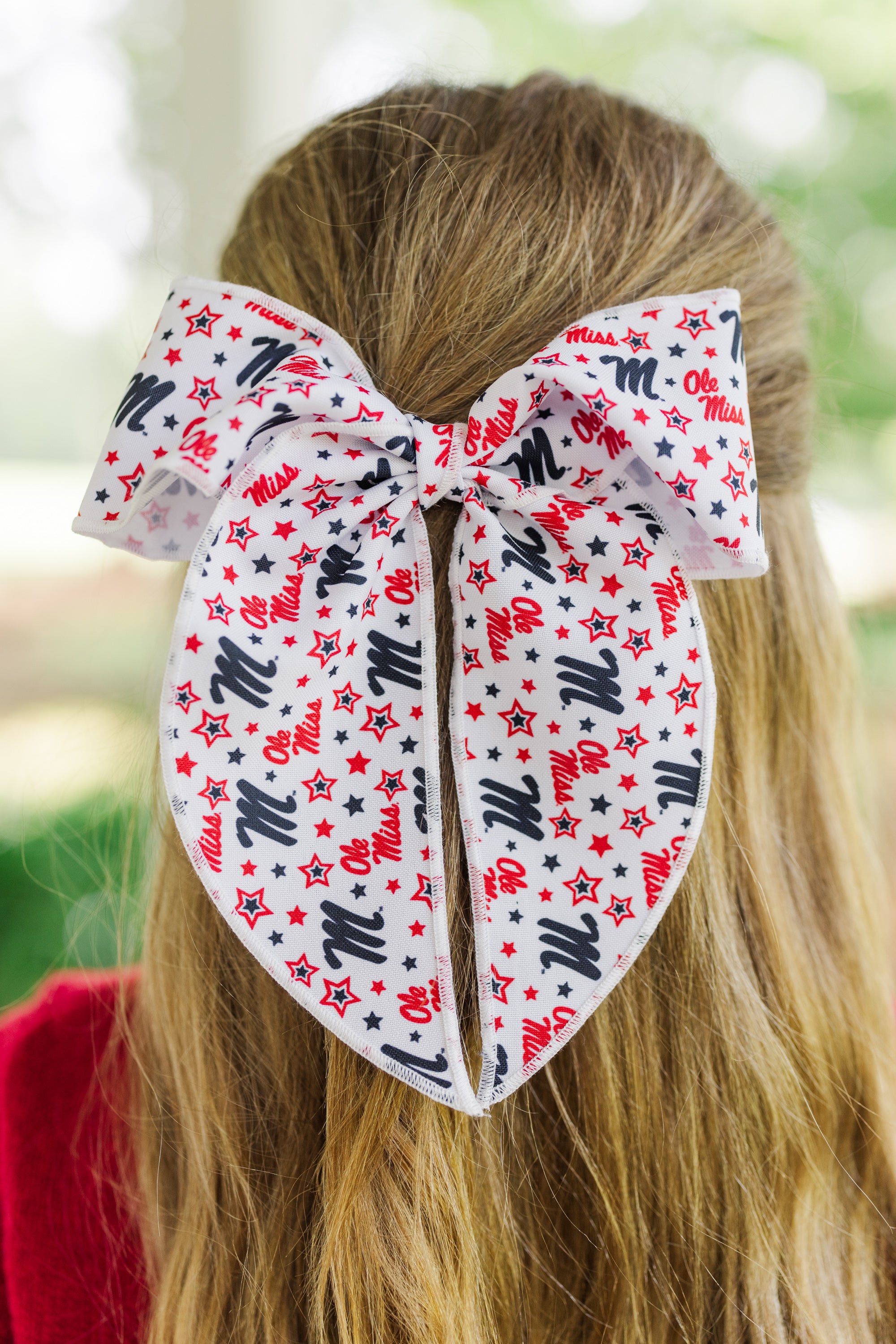 Ole Miss Girls' Game - Day Hair Bow: Play On!