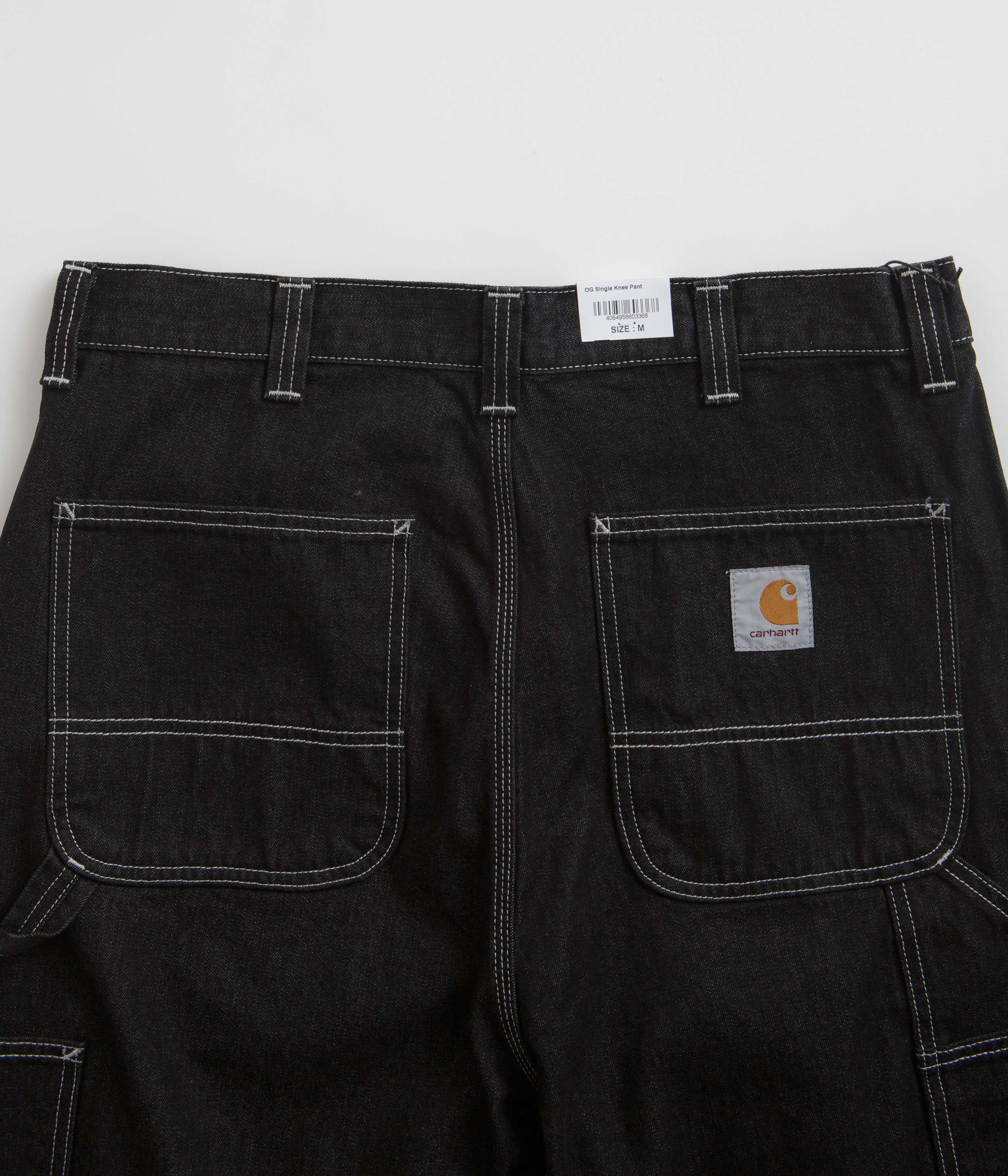 Carhartt OG Single Knee Pants - Stunning One Wash Black