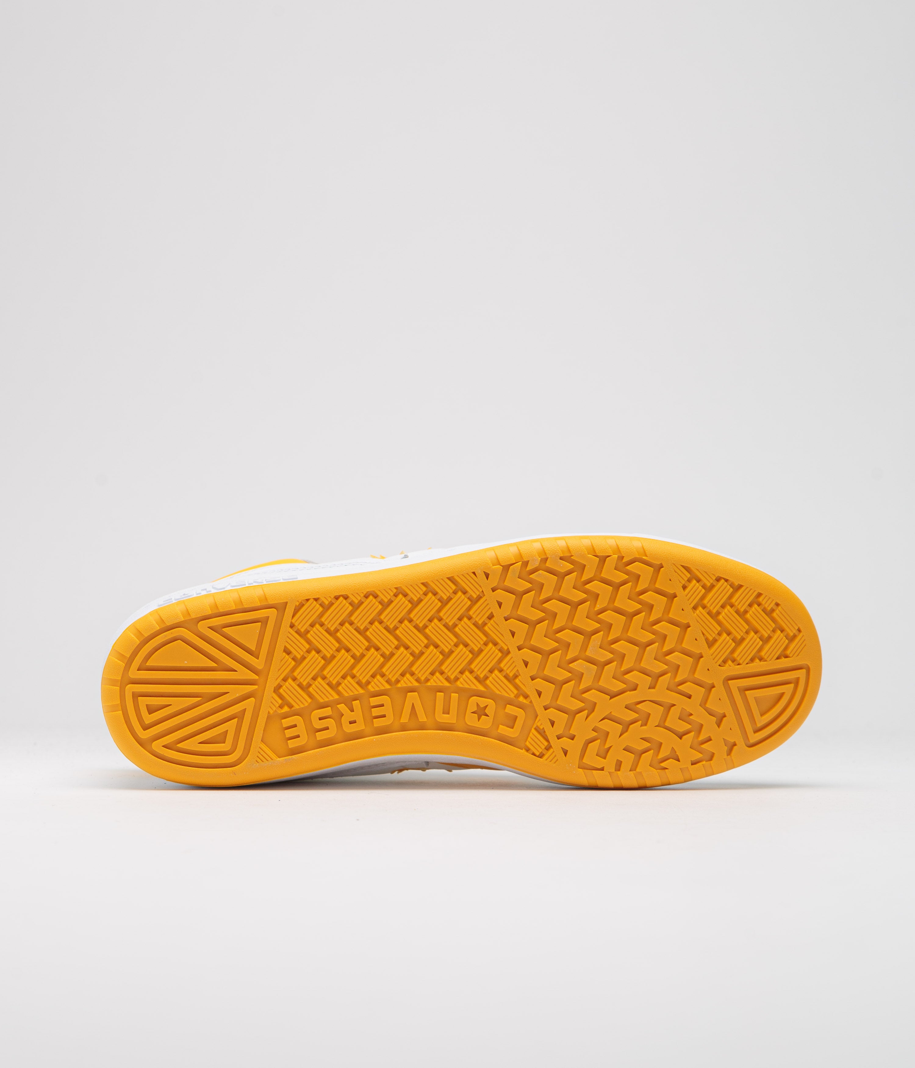 Converse Fastbreak Pro Mid - Stunning White & Light Yellow Shoes