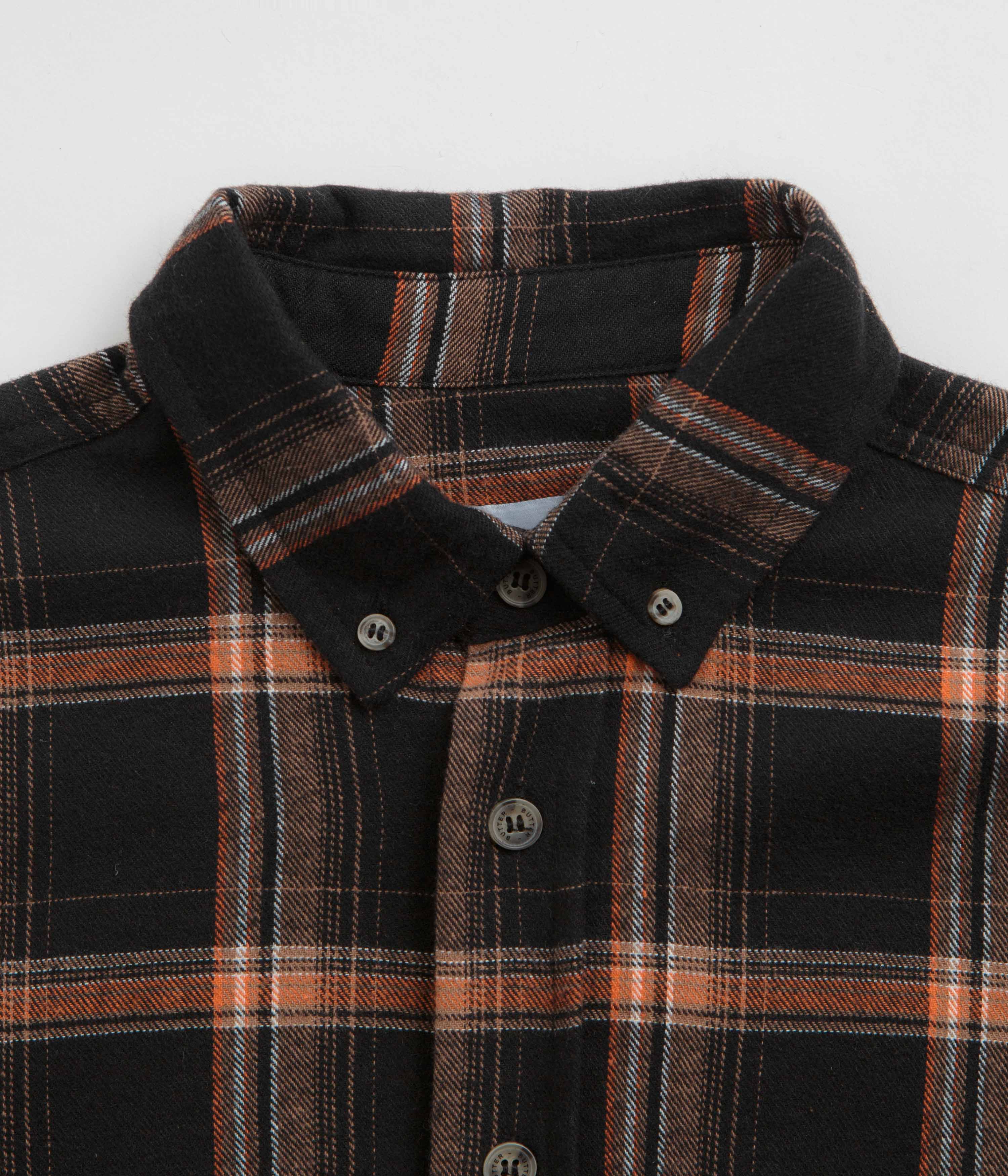 Butter Goods Stylish Black Bugs Flannel Shirt - Grab Yours Now!