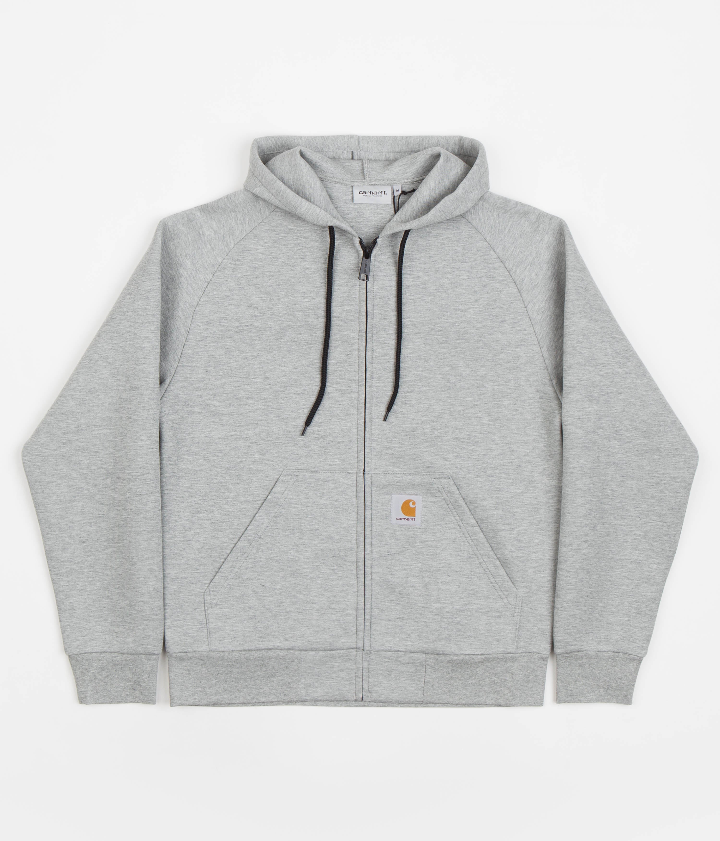Carhartt's Stunning Grey Heather Light-Lux Hooded Jacket