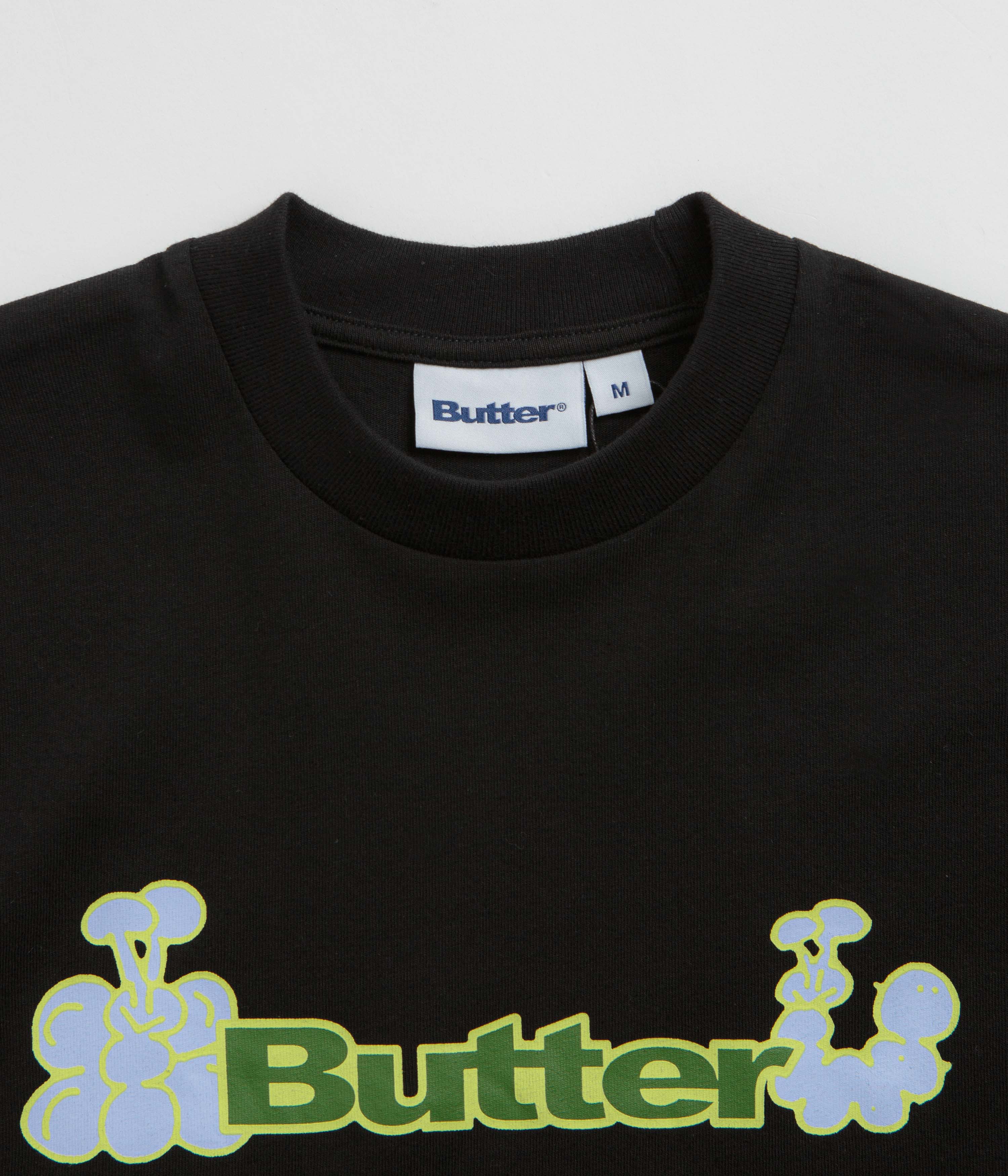 Butter Goods Black Bugs Logo T-Shirt - Irresistible Style!
