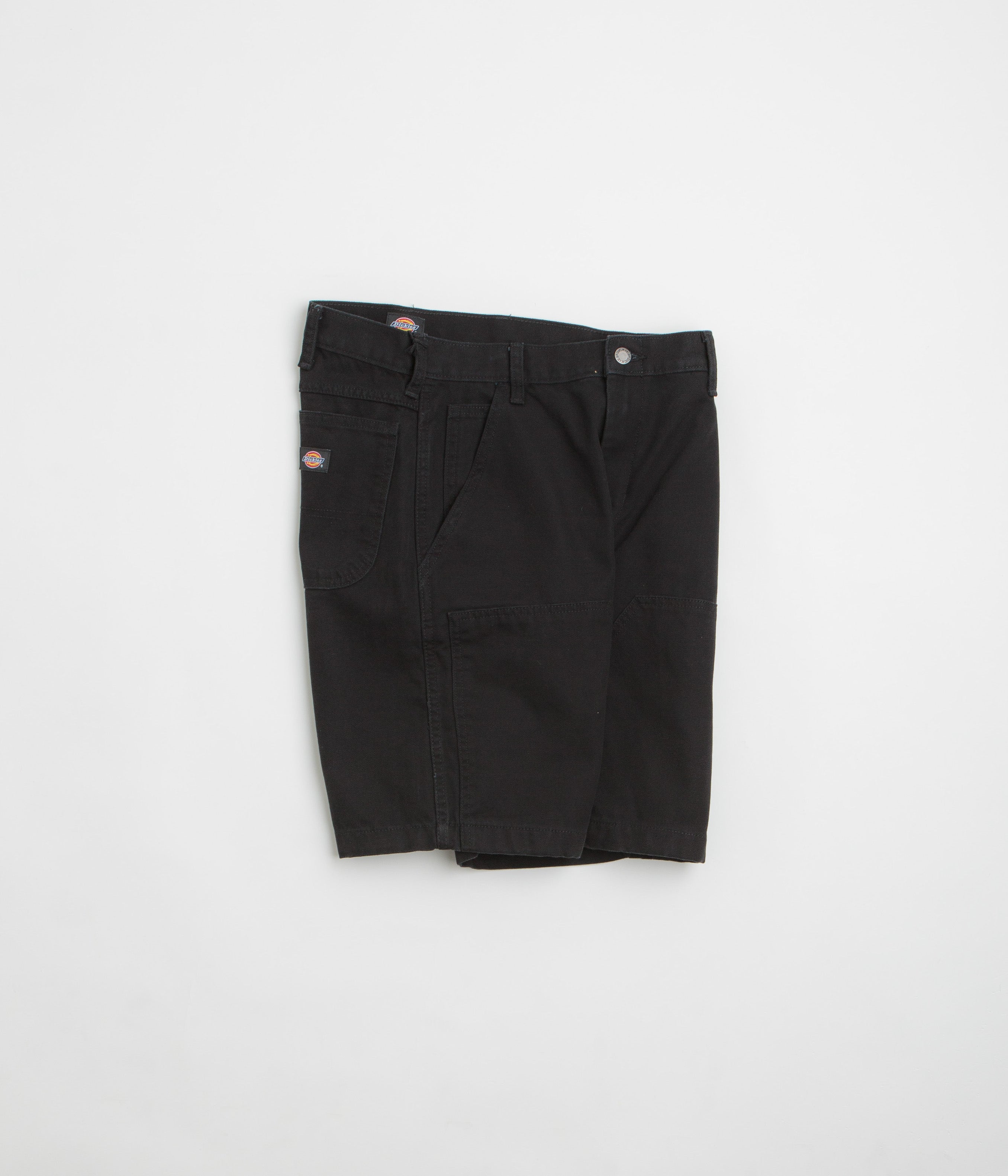 Dickies Stone Washed Black Duck Canvas Chap Shorts - Style That Lasts!
