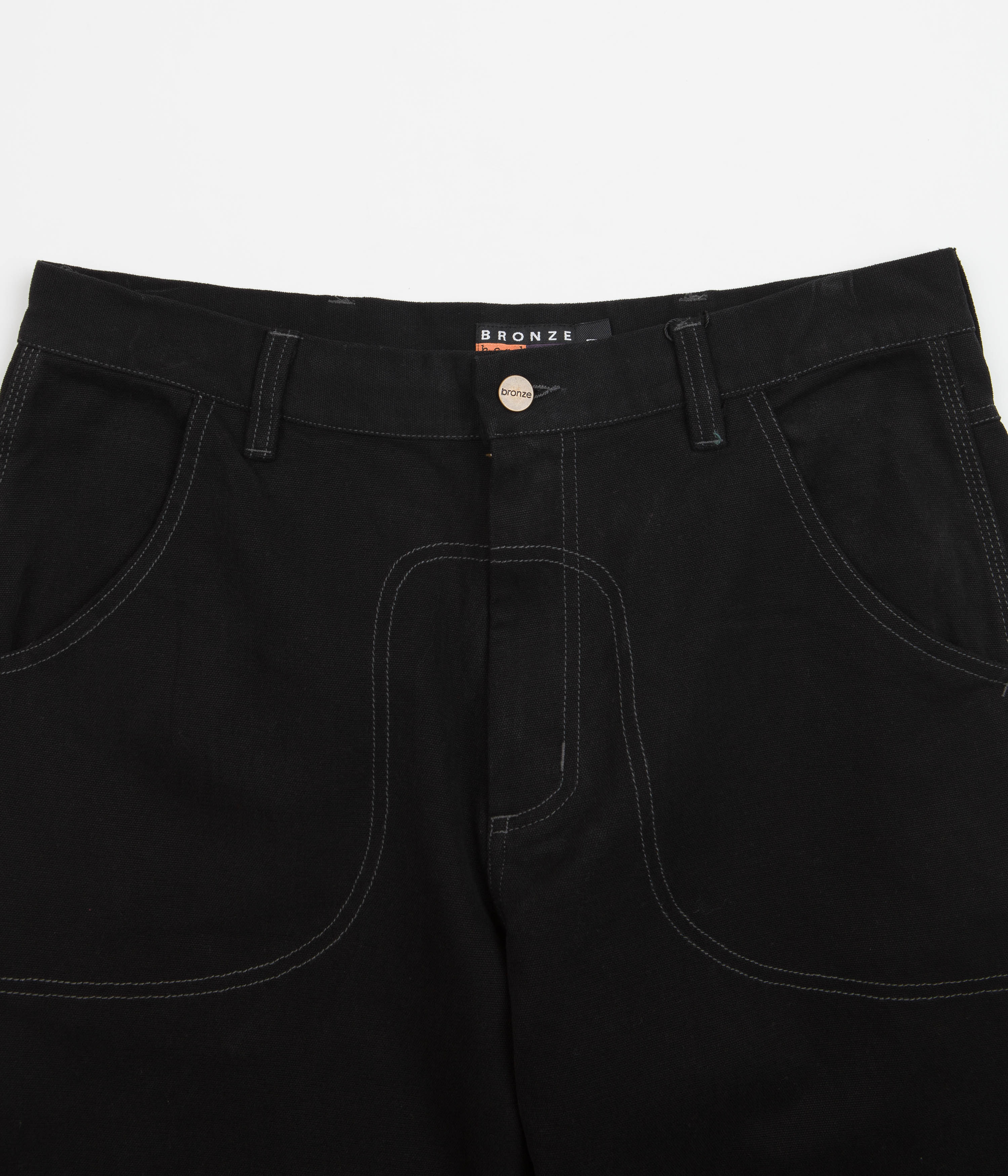 Bronze 56K Black Duck Canvas Pants - Stylish Winter Must-Have