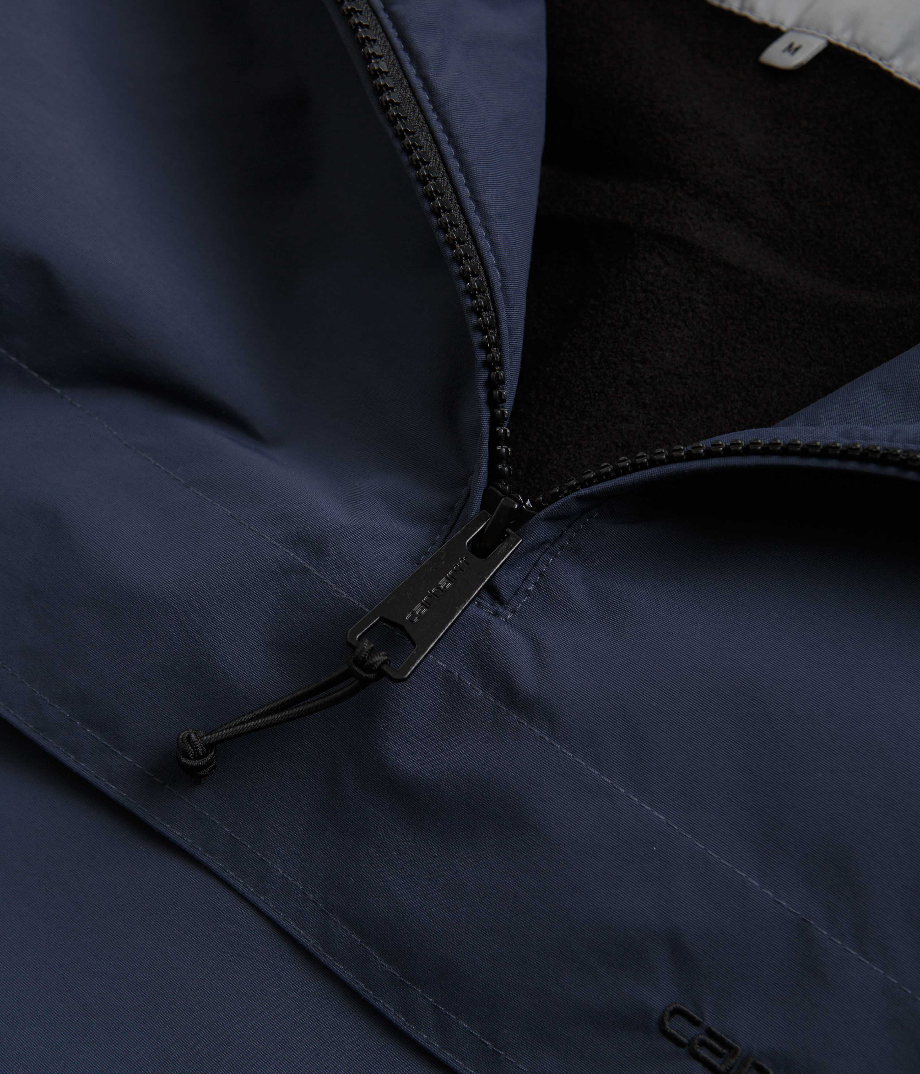 Carhartt Blue/Black Windbreaker Pullover Jacket - The Ultimate Style and Function Combo