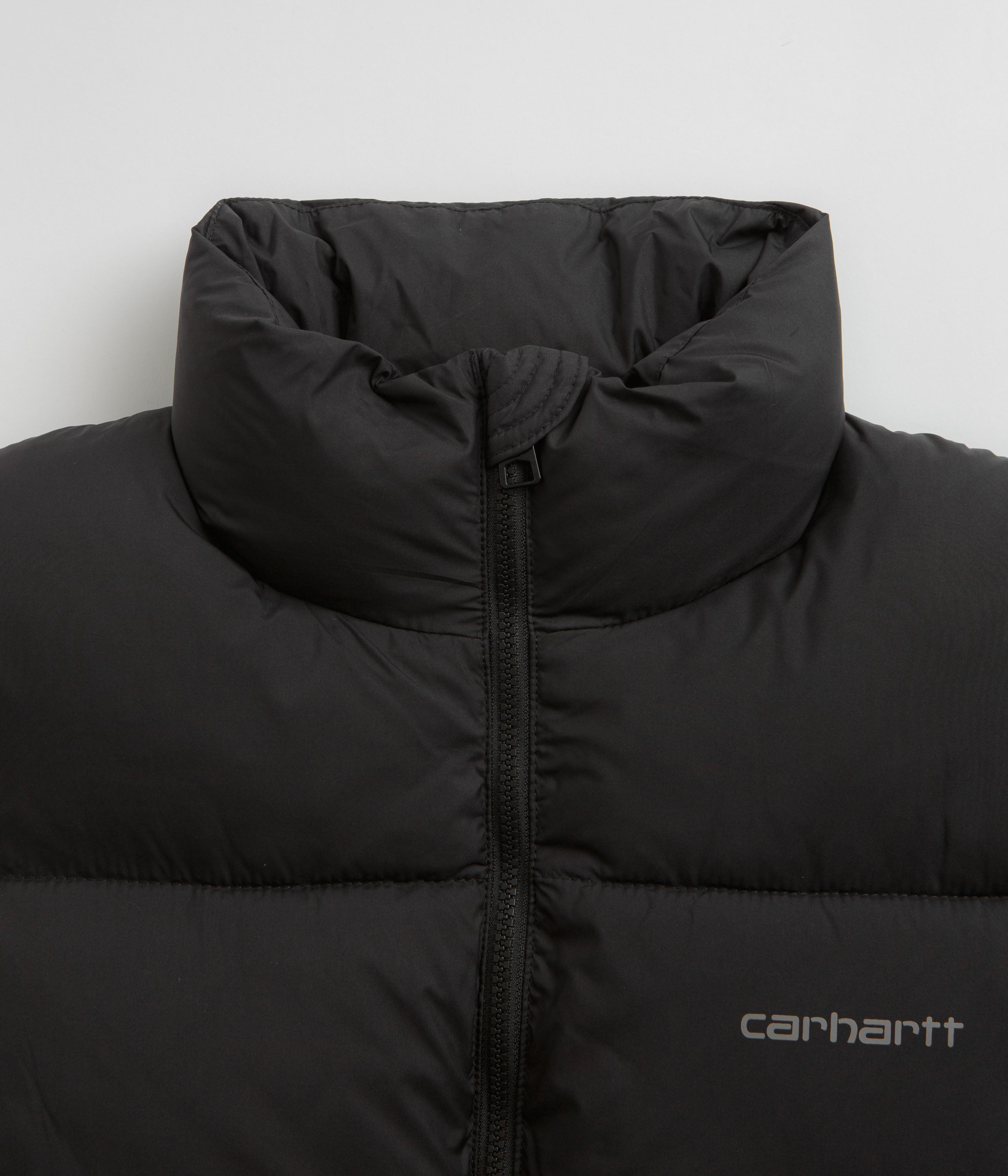 Carhartt Springfield Jacket - Stylish Black & Misty Grey Blend