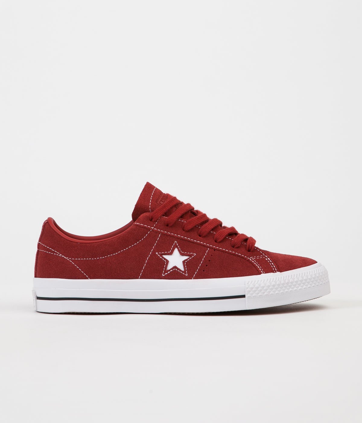 Converse One Star Pro Ox Shoes - Stunning Terra Red