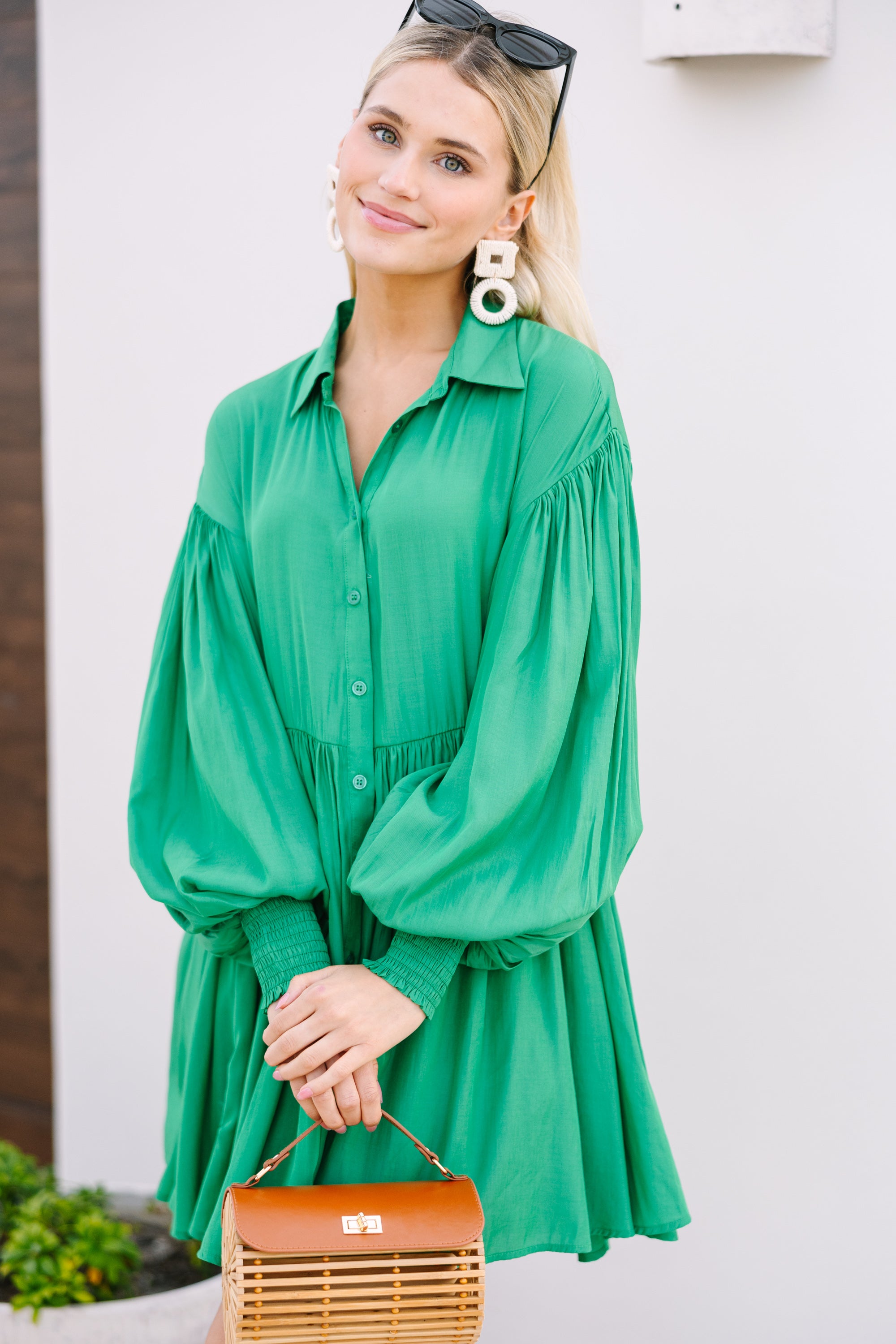 Enchanting All I See Is You Green Dress