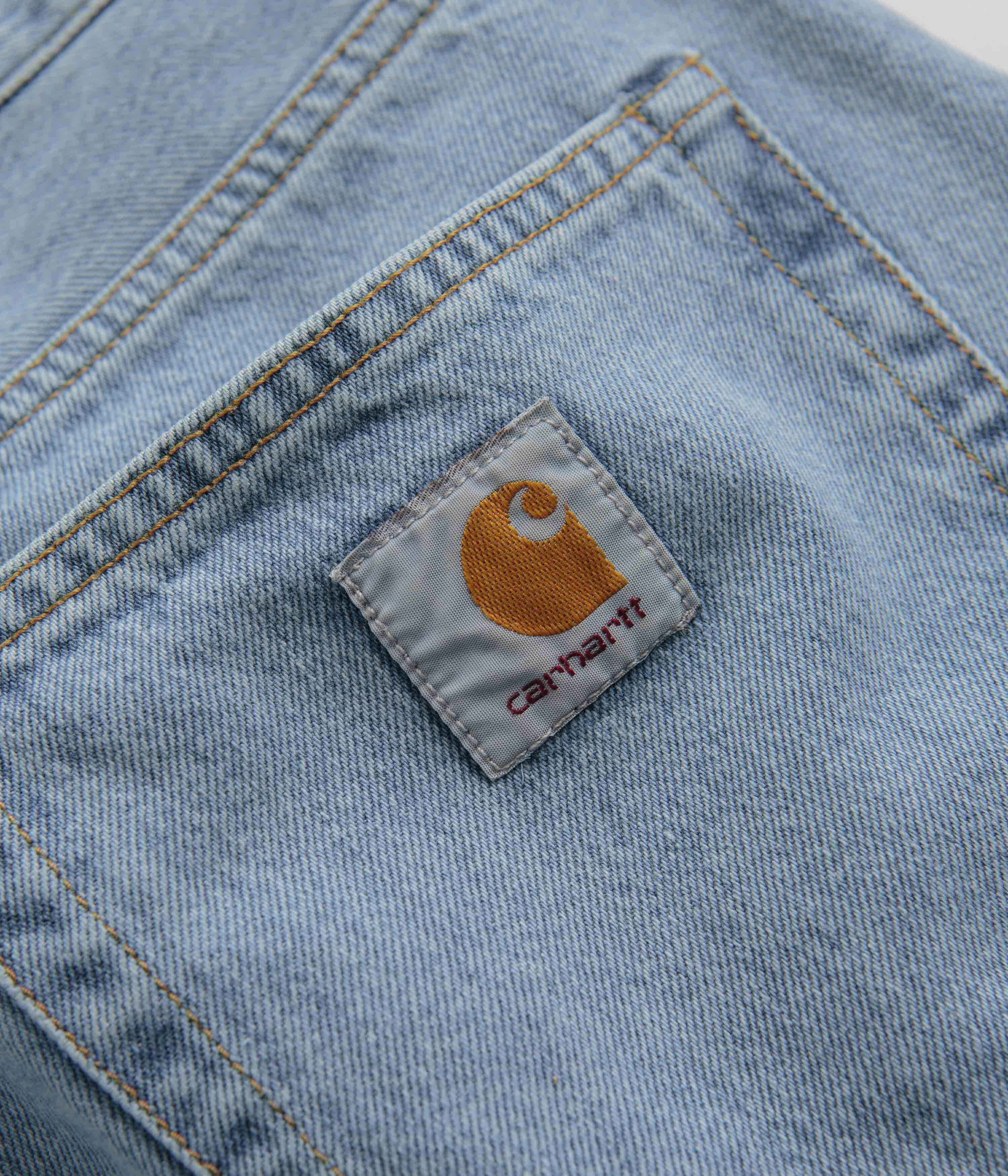Carhartt Landon Blue Bleached Tapered Pants - A Timeless Classic!