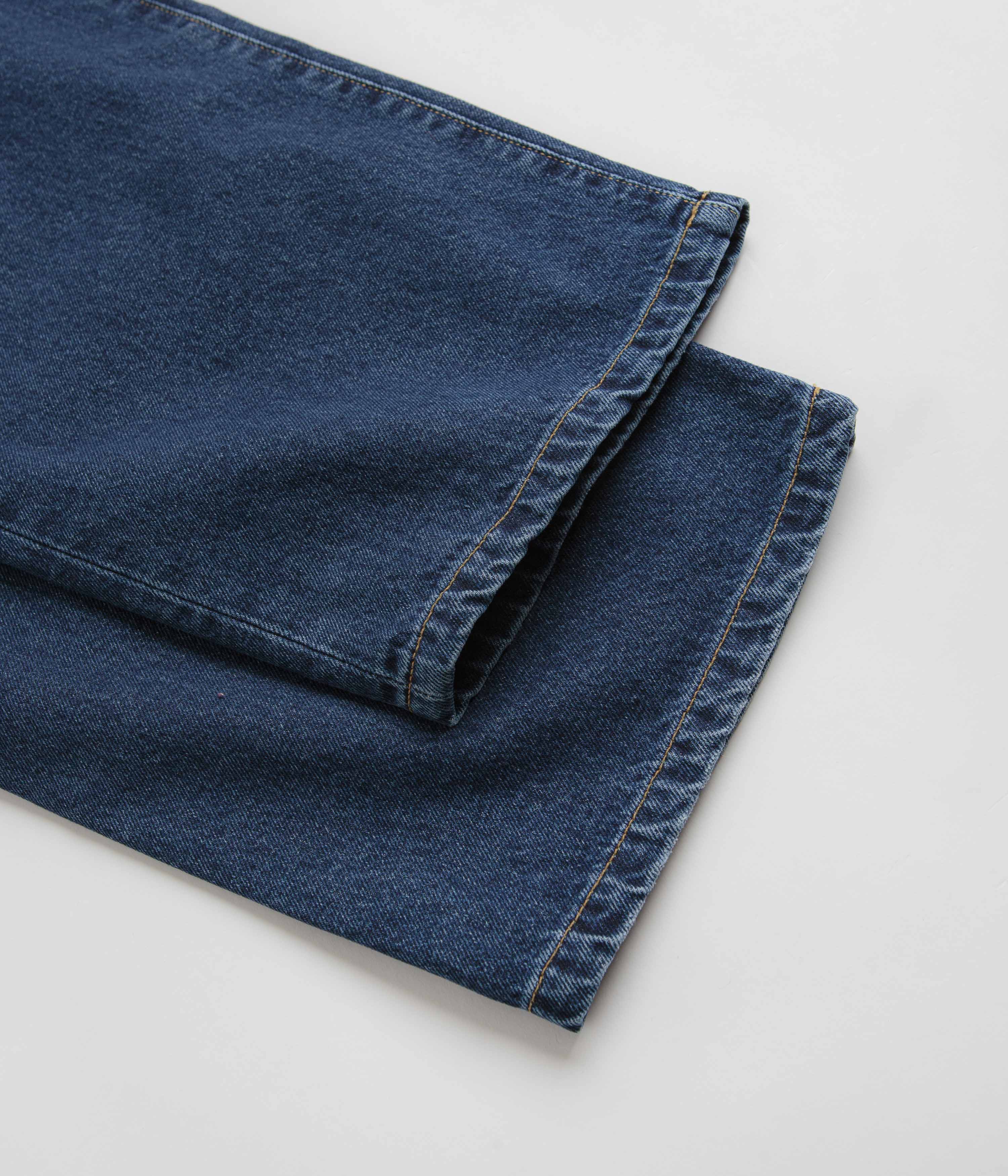 Carhartt Landon Blue Stone Washed Denim Pants - A Timeless Classic