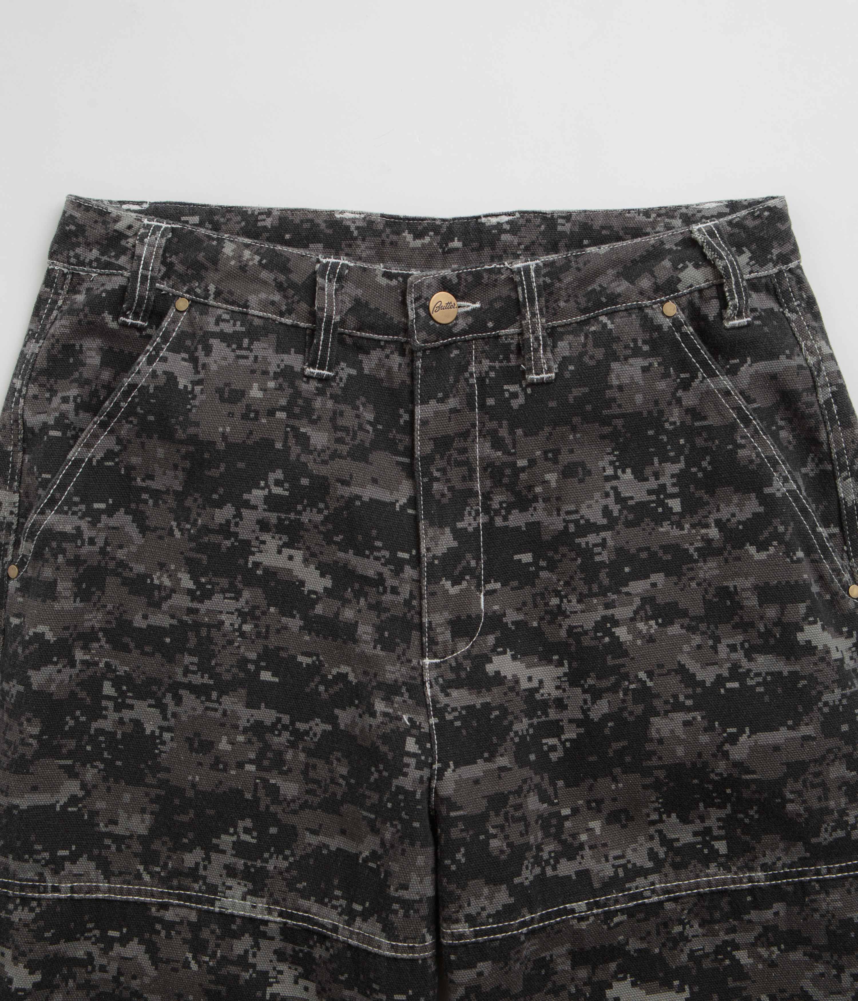 Butter Goods Dark Digital Camo Work Pants - A Must-Have!