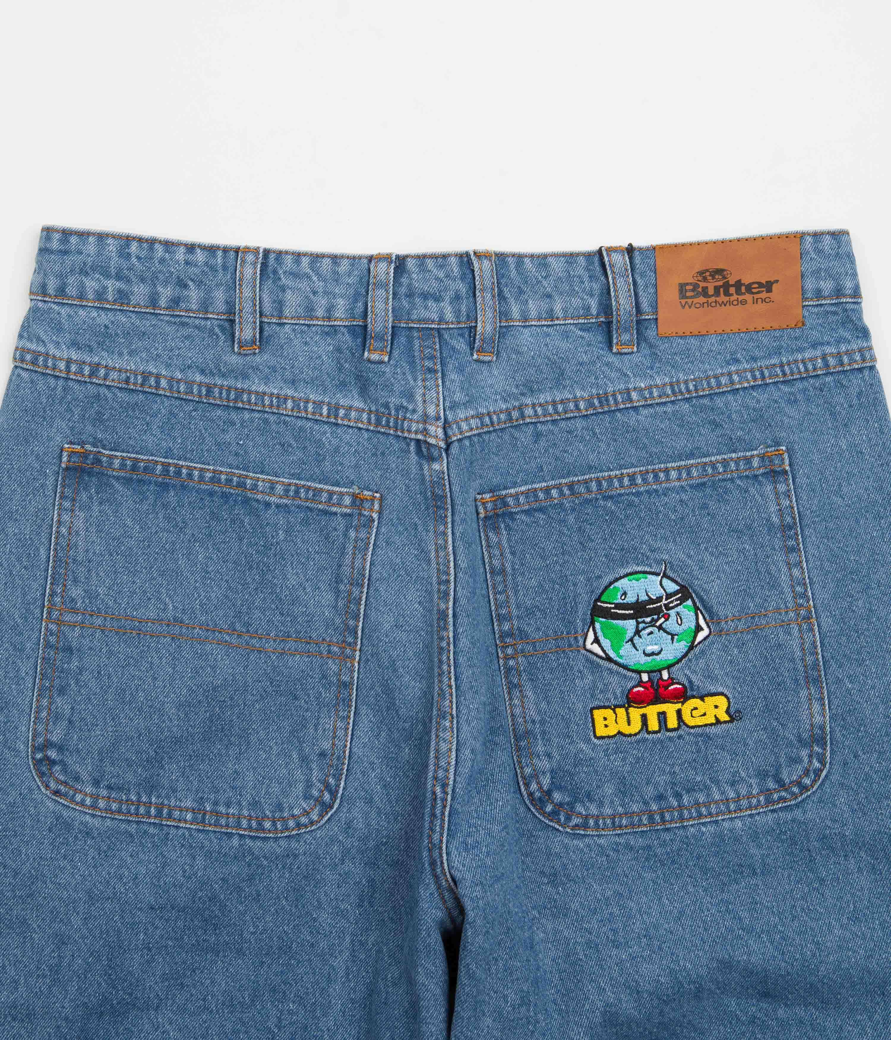 Butter Goods Washed Indigo Blindfold Jeans - A Must-Have!