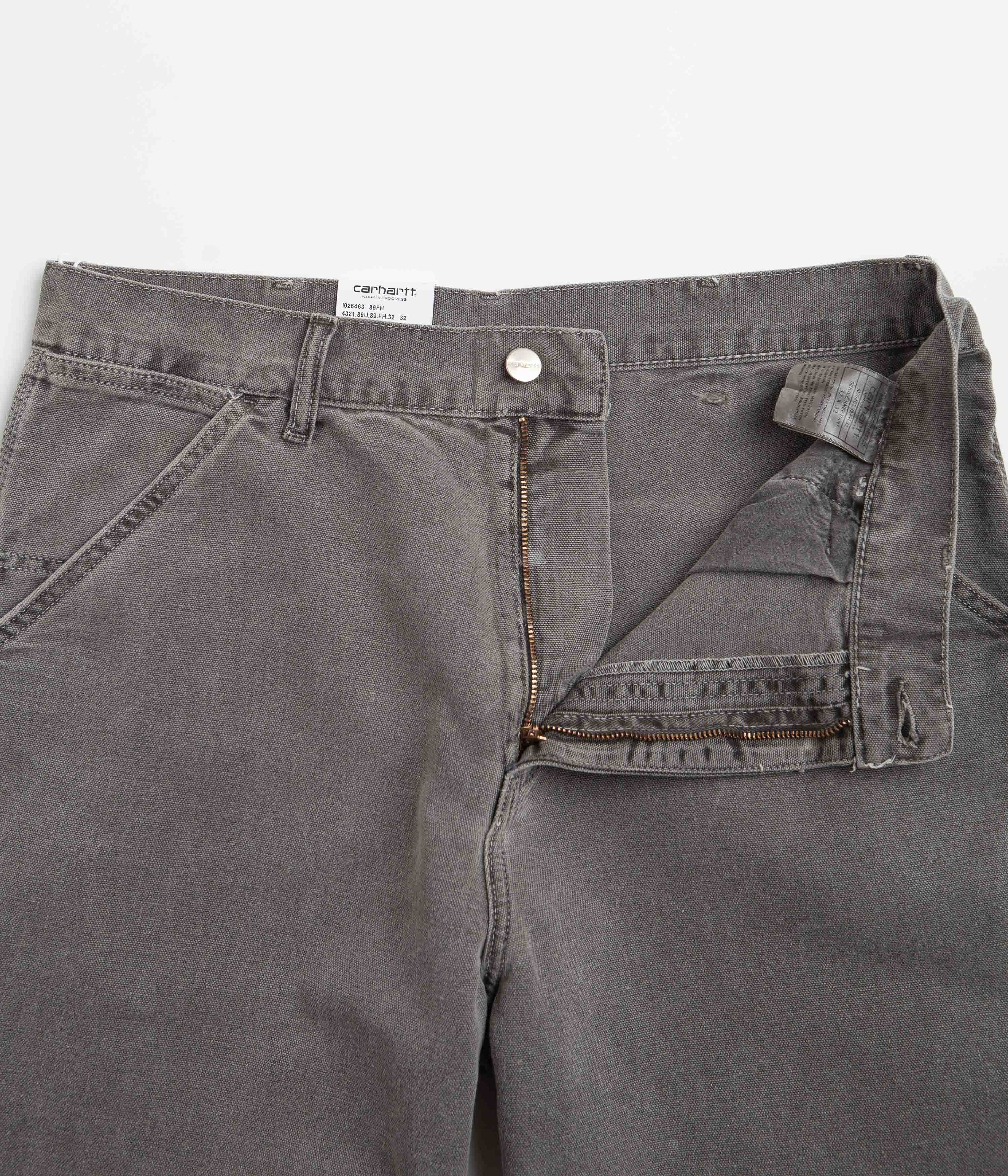 Carhartt Faded Black Single Knee Work Pants - Unbeatable Style!