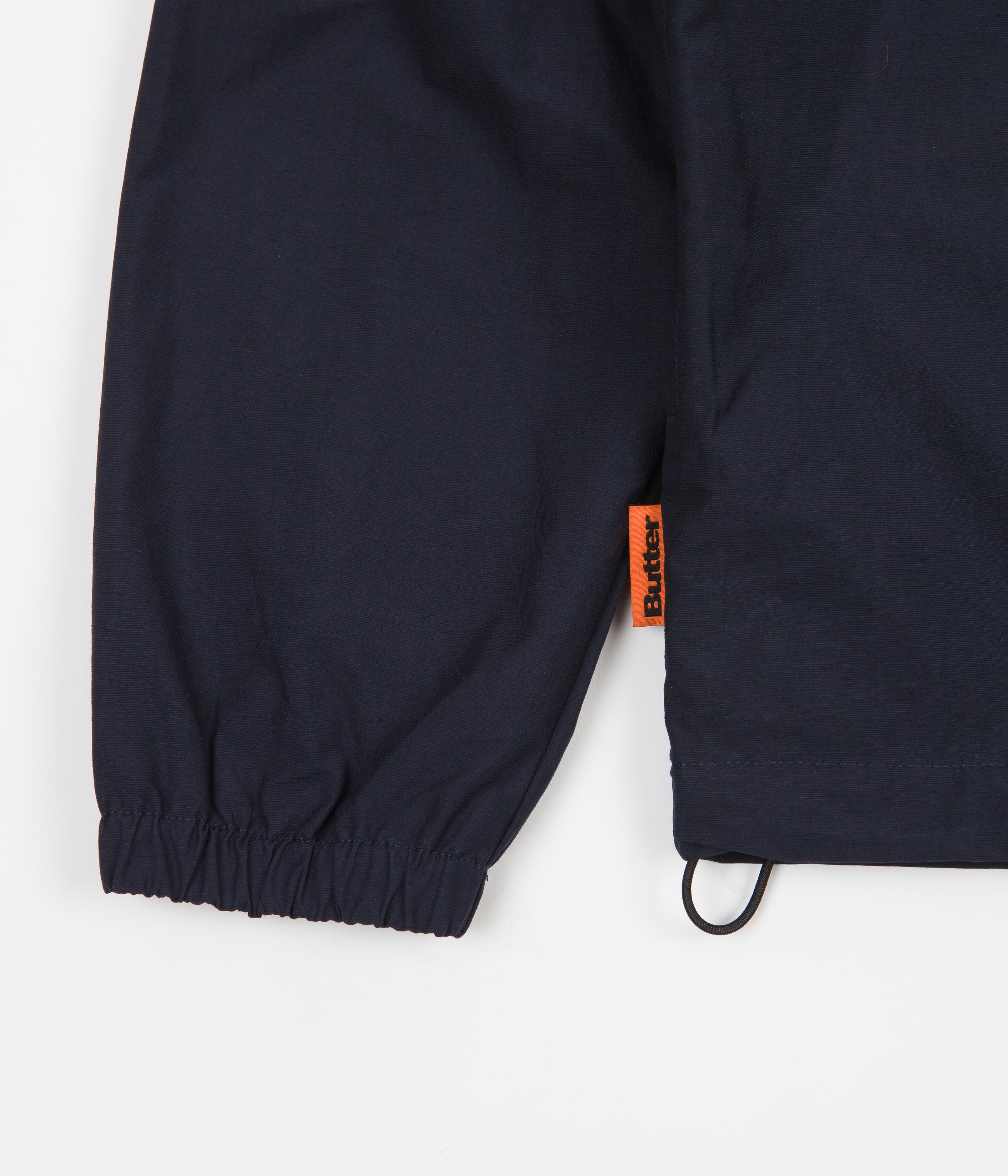 Butter Goods Navy Flame-Inspired Jacket - A Must-Have for Skate Enthusiasts