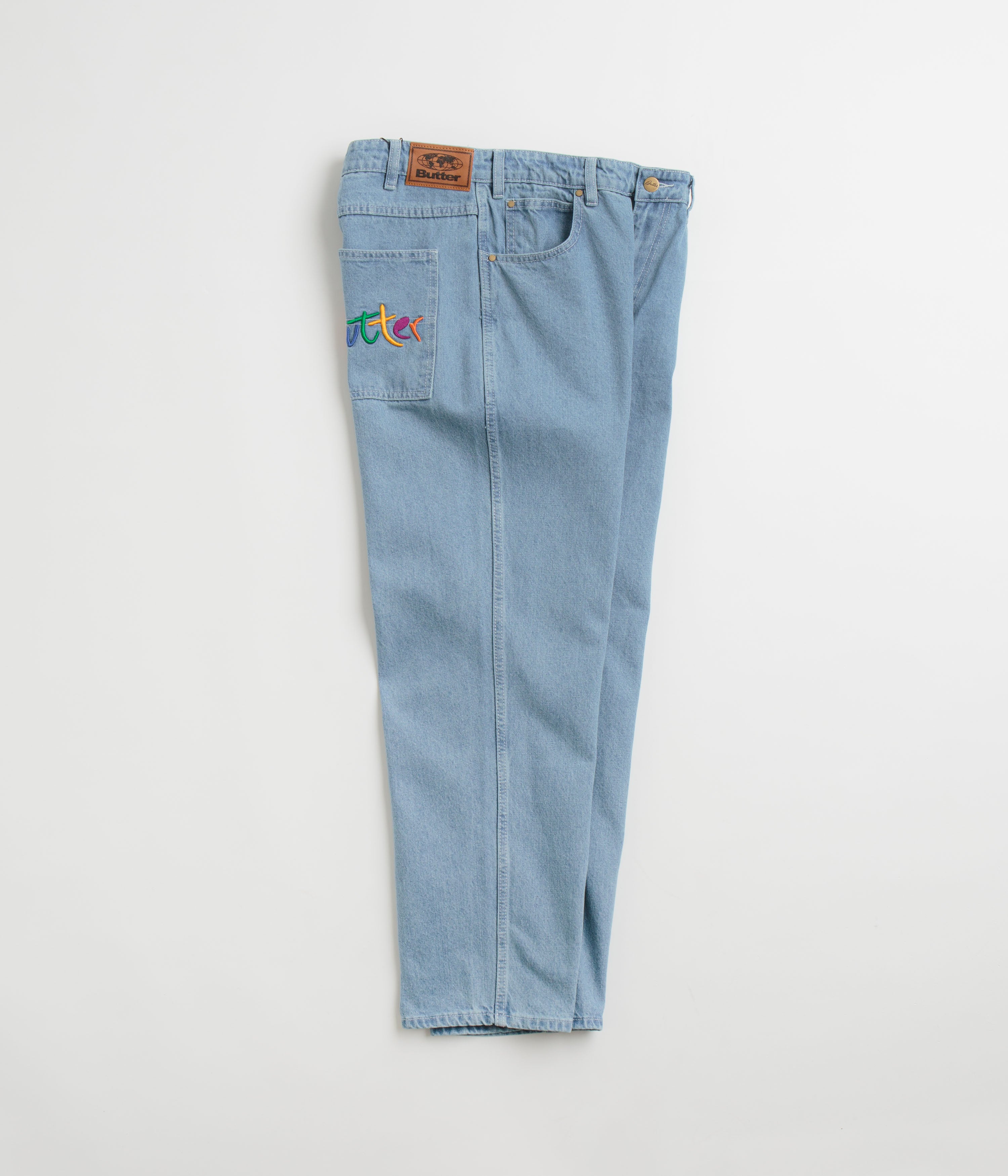 Butter Goods Mid-Blue Art Jeans: A Fashion Statement!