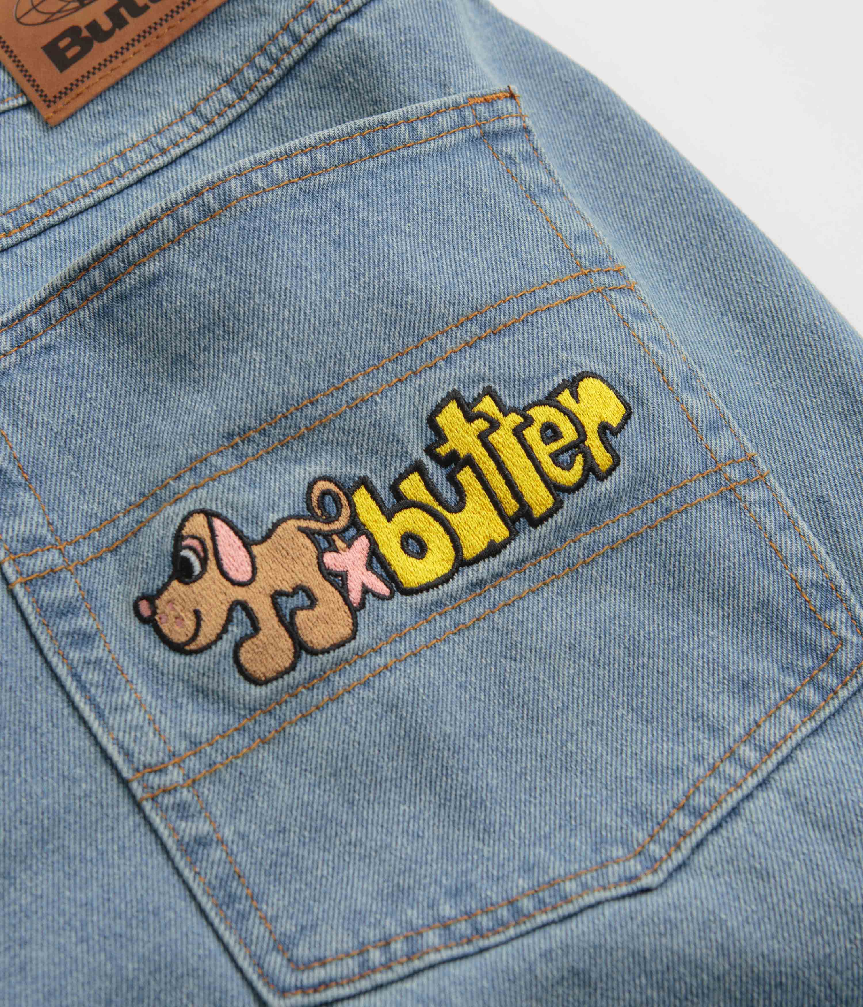 Butter Goods Pooch Relaxed Jeans - Stunning Washed Indigo