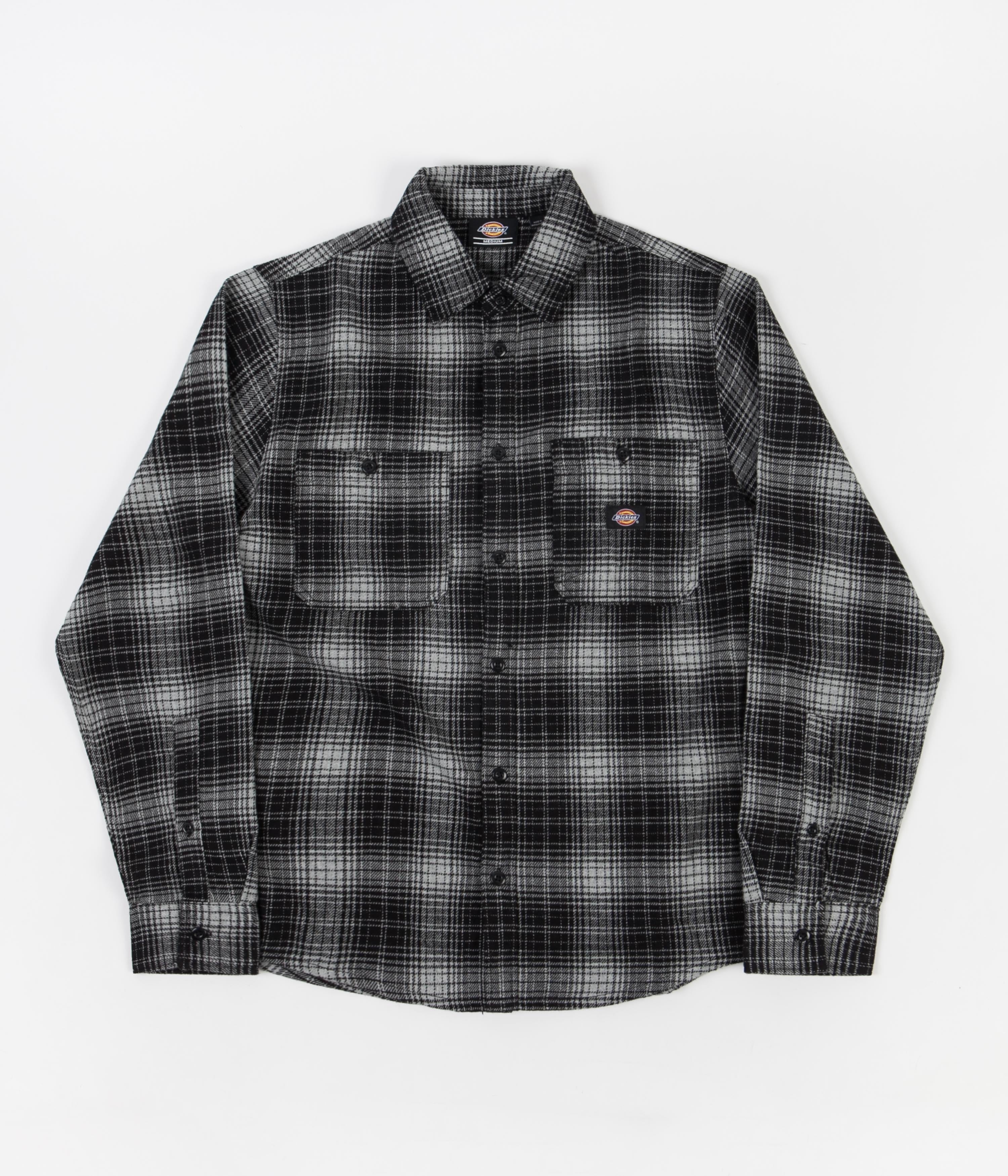 Dickies Evansville Shirt - Stylish Black Plaid