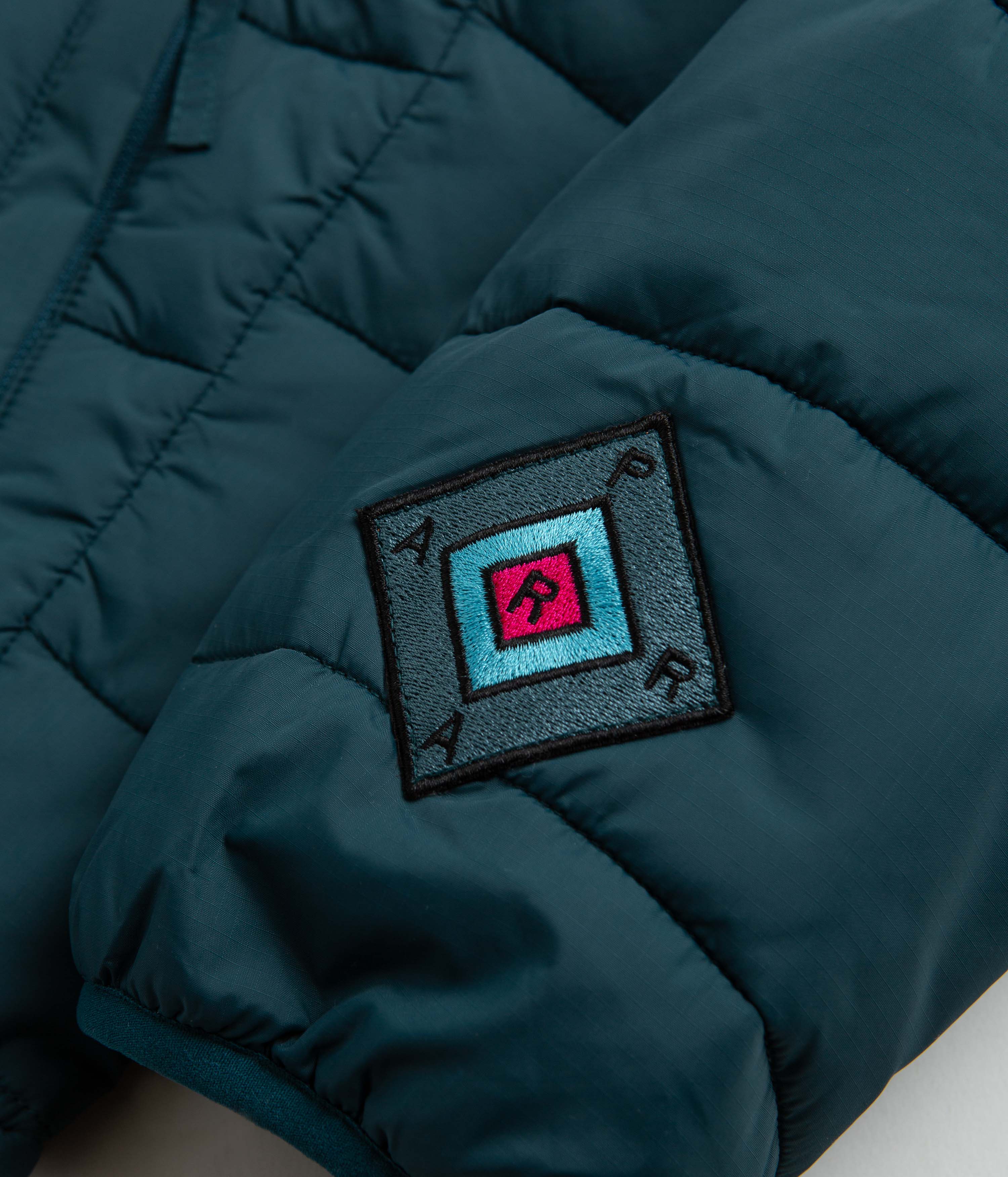 by Parra Deep Sea Green Colored Landscaped Jacket - A Must-Have!