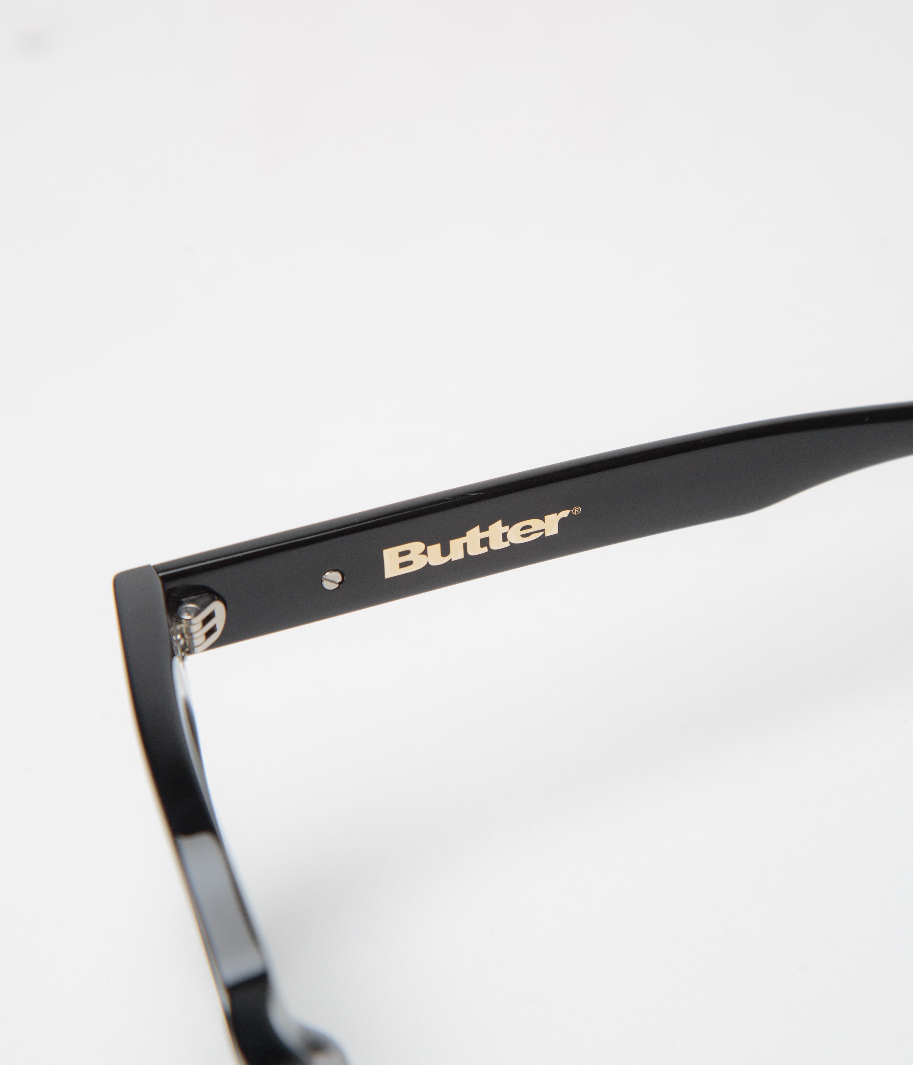 Butter Goods x Blue Note's Stunning Conquistador Sunglasses in Piano Black