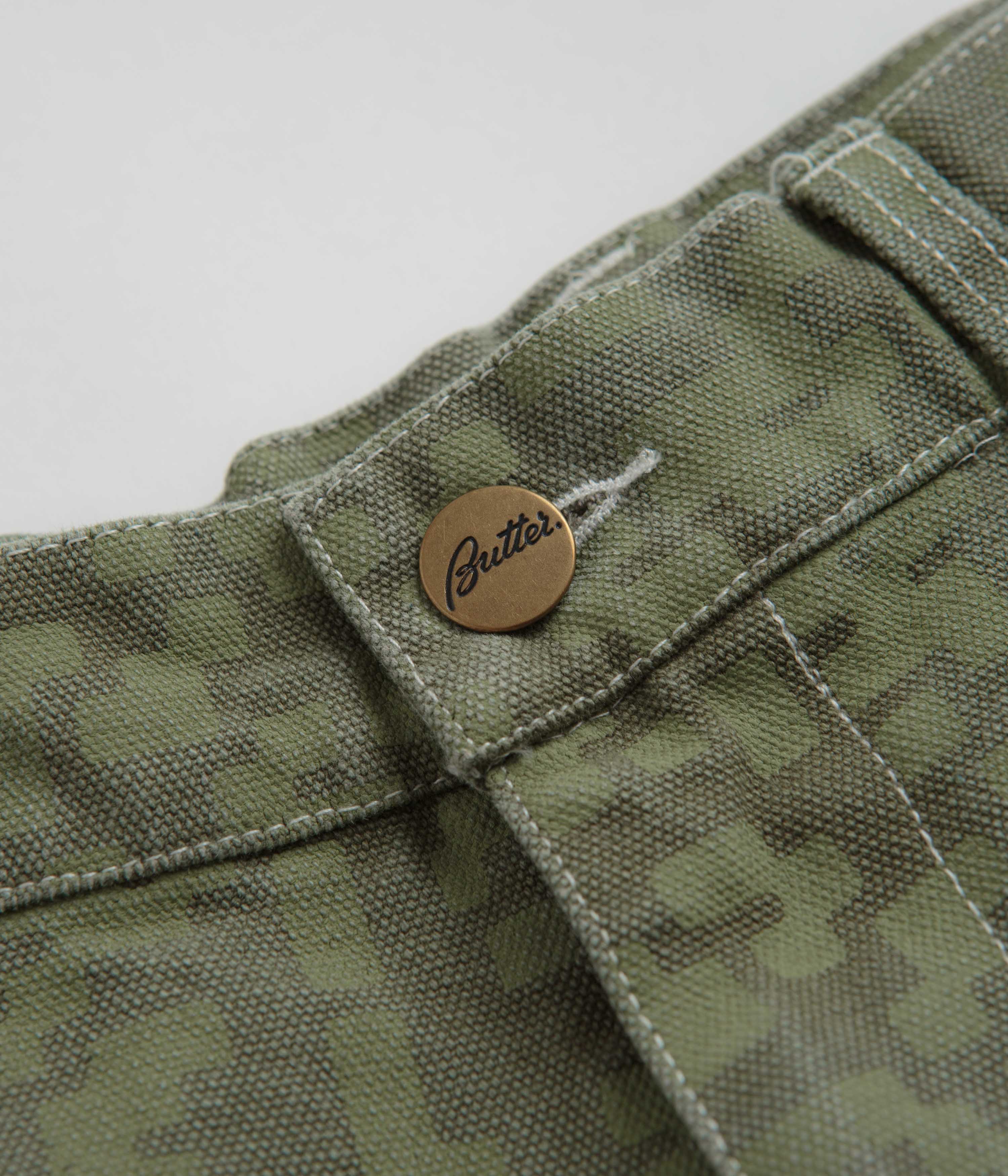 Butter Goods Army Green Work Shorts - A Must-Have!