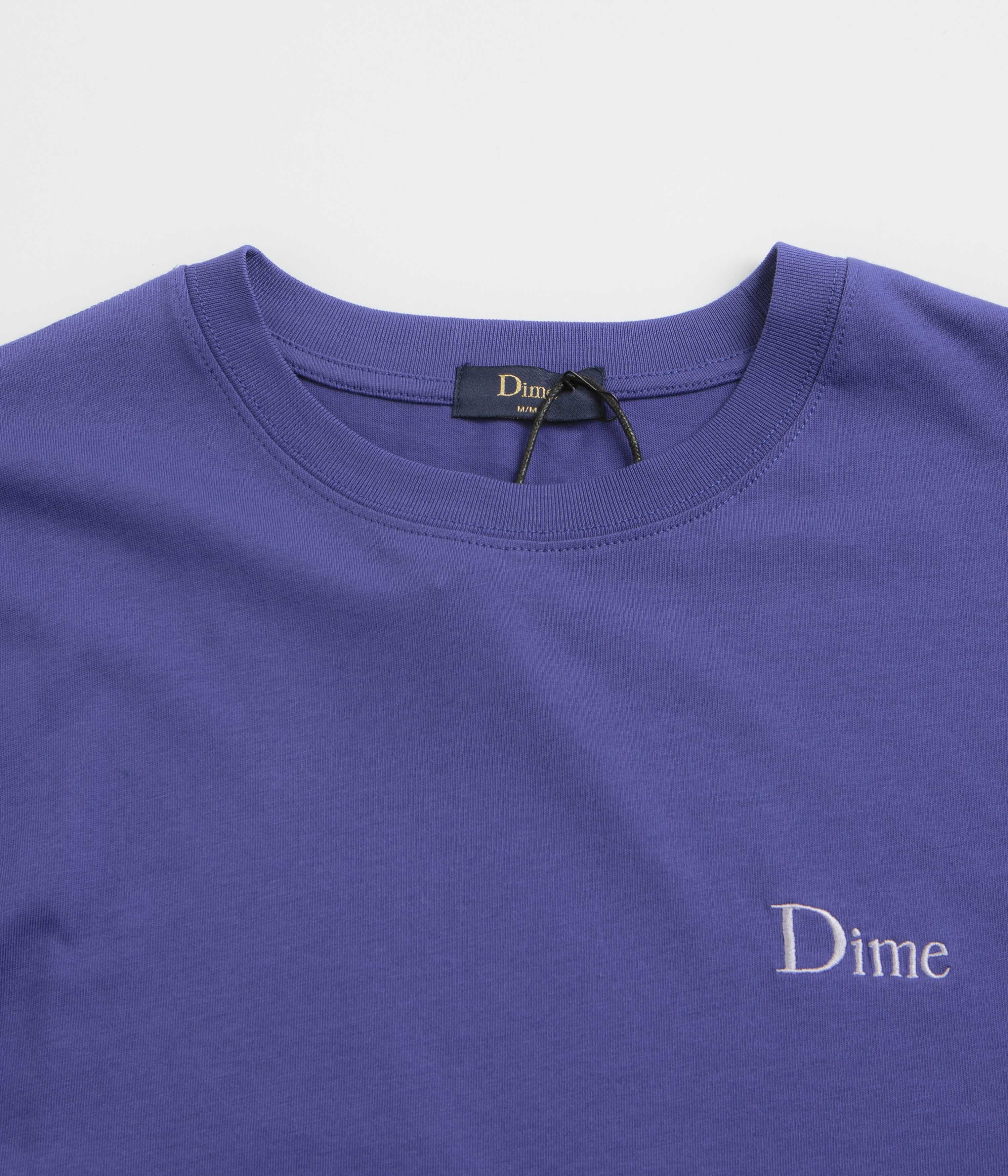 Dime's Stunning Indigo Small Logo Classic T-Shirt