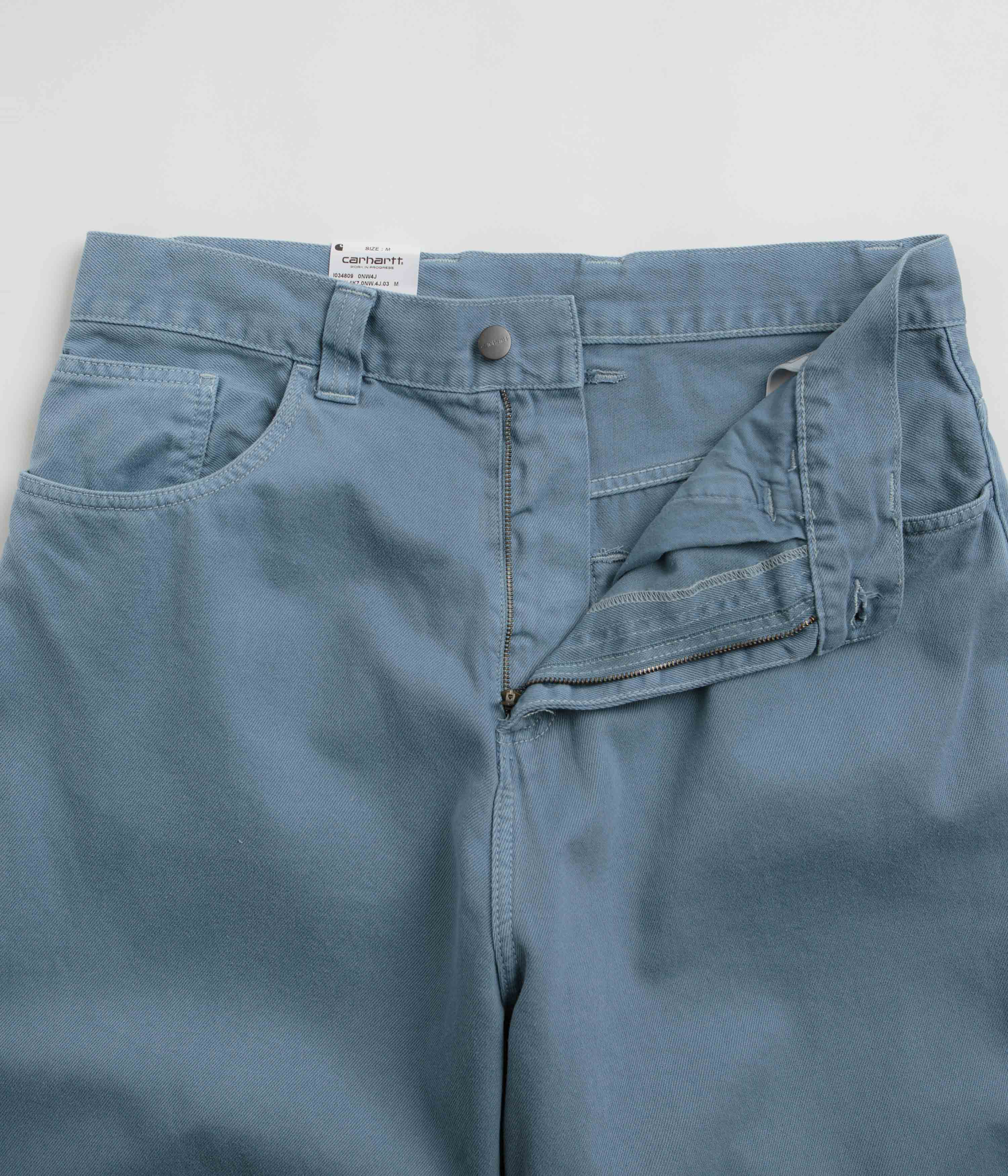 Carhartt Brandon Icy Water Denim Pants - Stylish & Comfortable