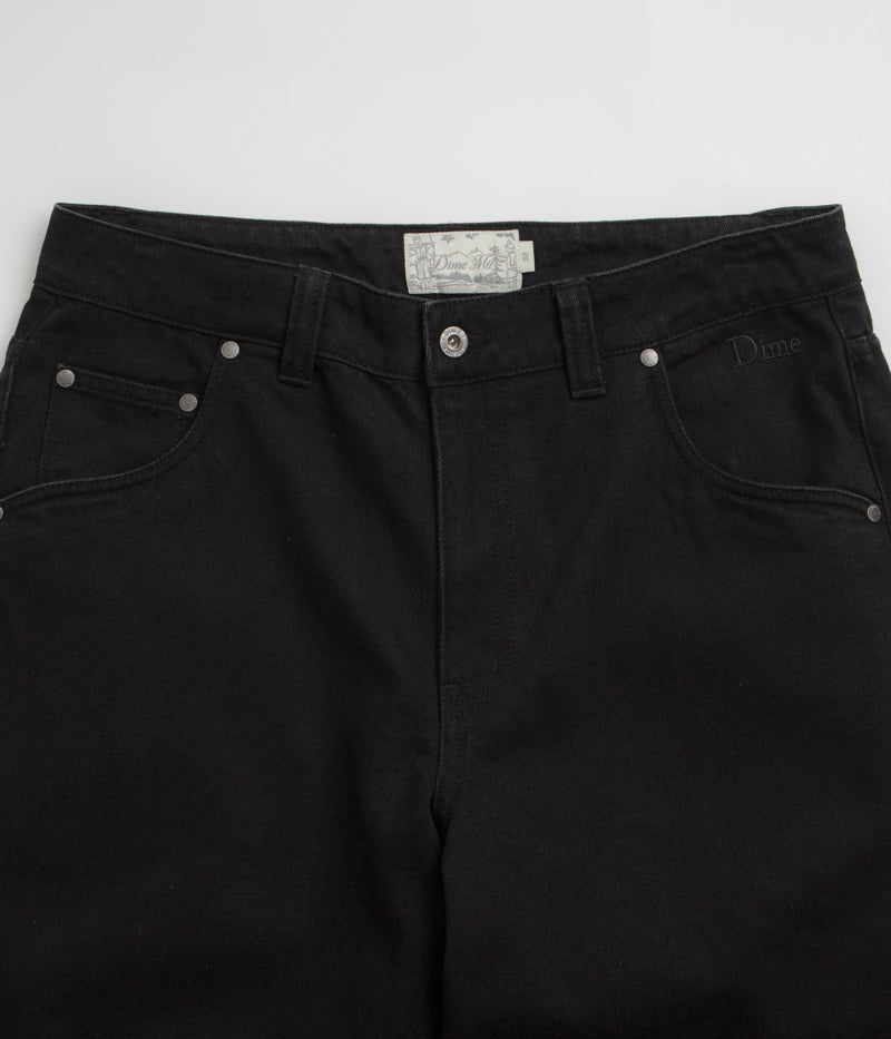 Dime's Stunning Black Classic Baggy Jeans - Grab Yours Now!
