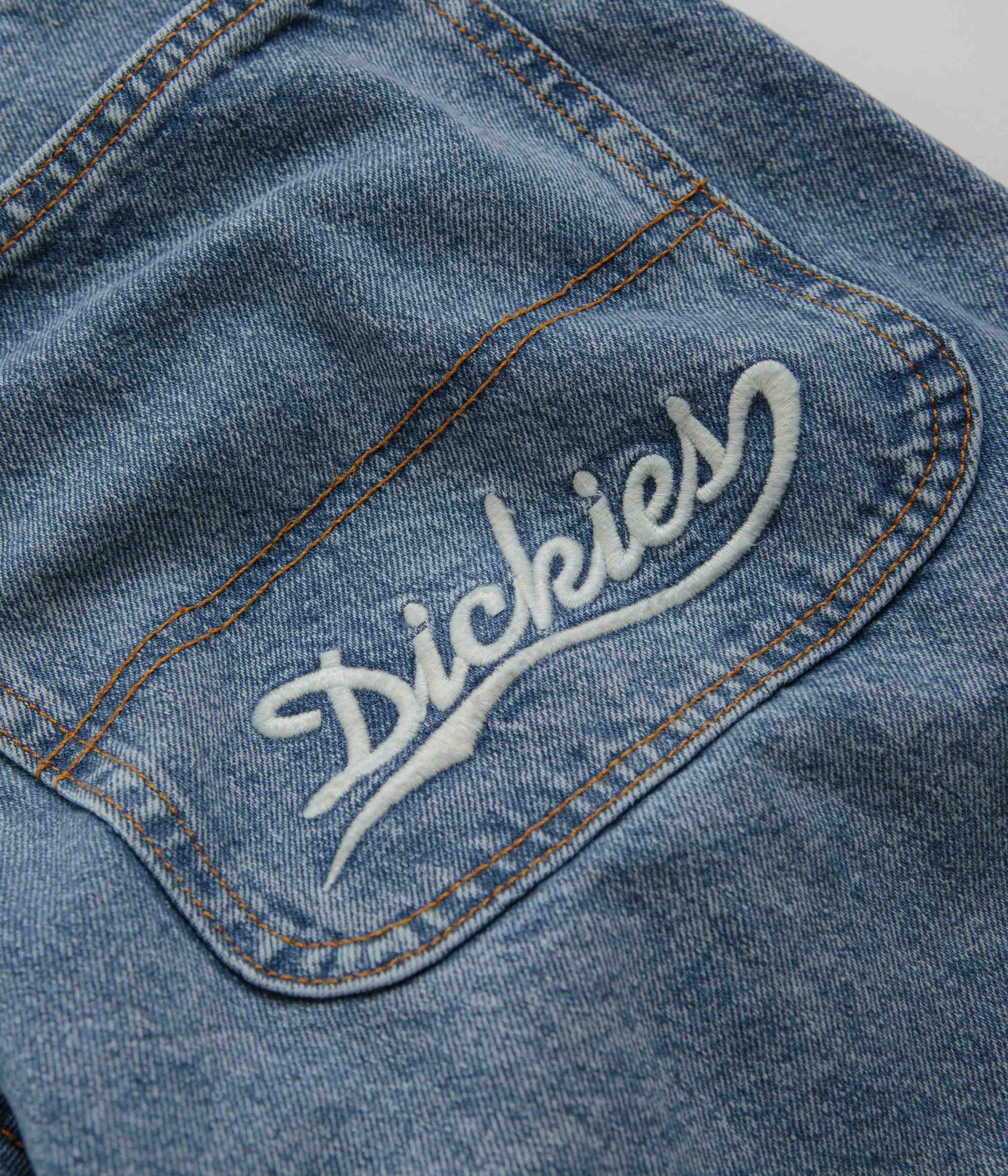 Dickies Loose Wave Jeans - Stunning Rinsed Blue with Fade