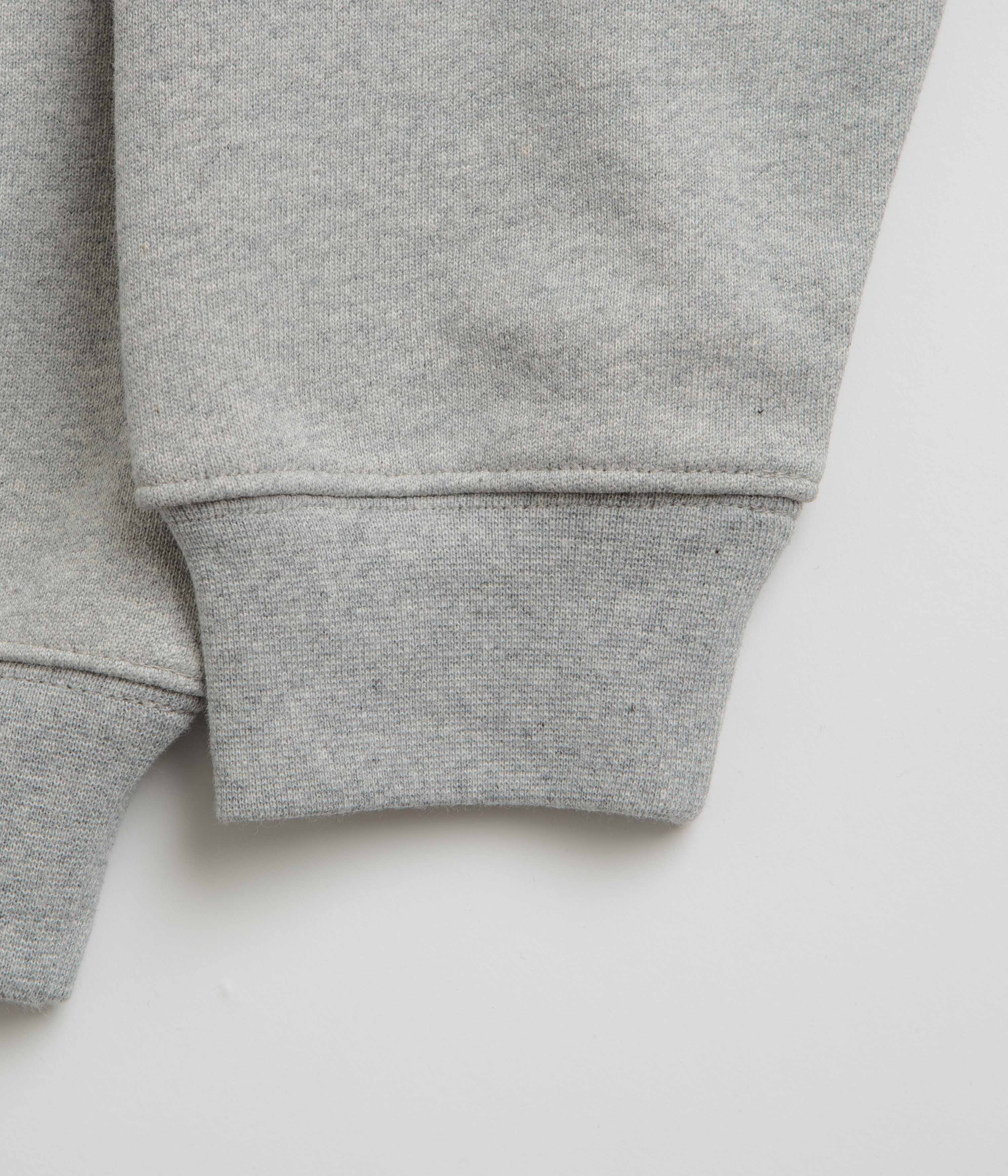 Dime Classic Small Logo Crewneck Sweatshirt - Stunning Heather Grey