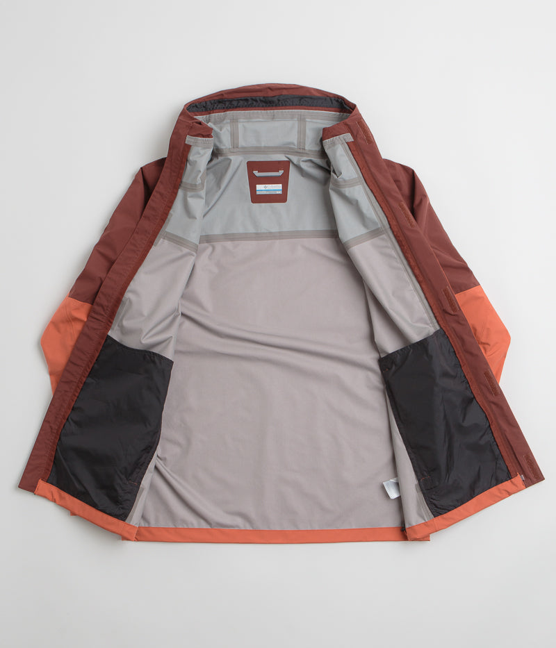 Columbia Wahkeena Falls 3L Shell Jacket - Stunning Tuscan/Spice