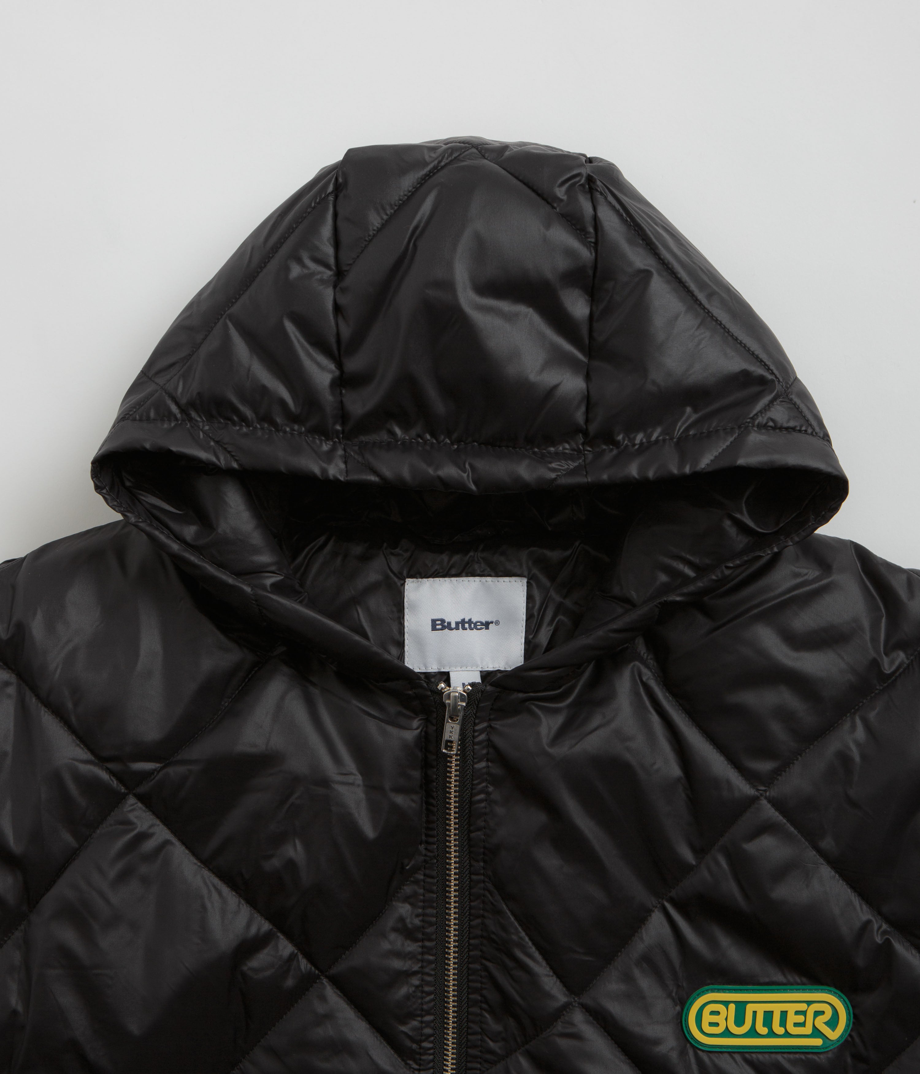 Butter Goods Black Hooded Work Jacket - A Must-Have!
