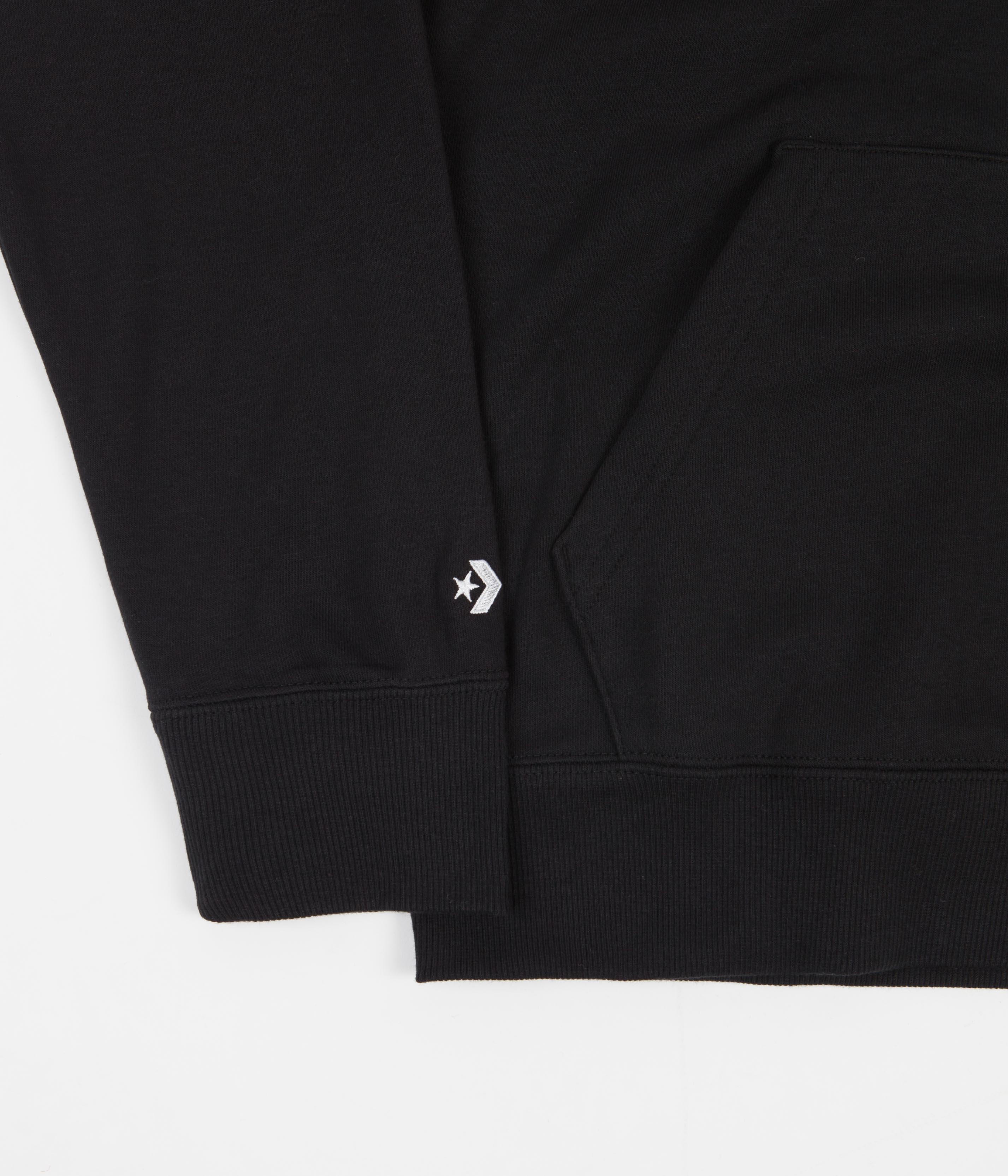 Converse Cons French Terry Hoodie - Stunning Converse Black