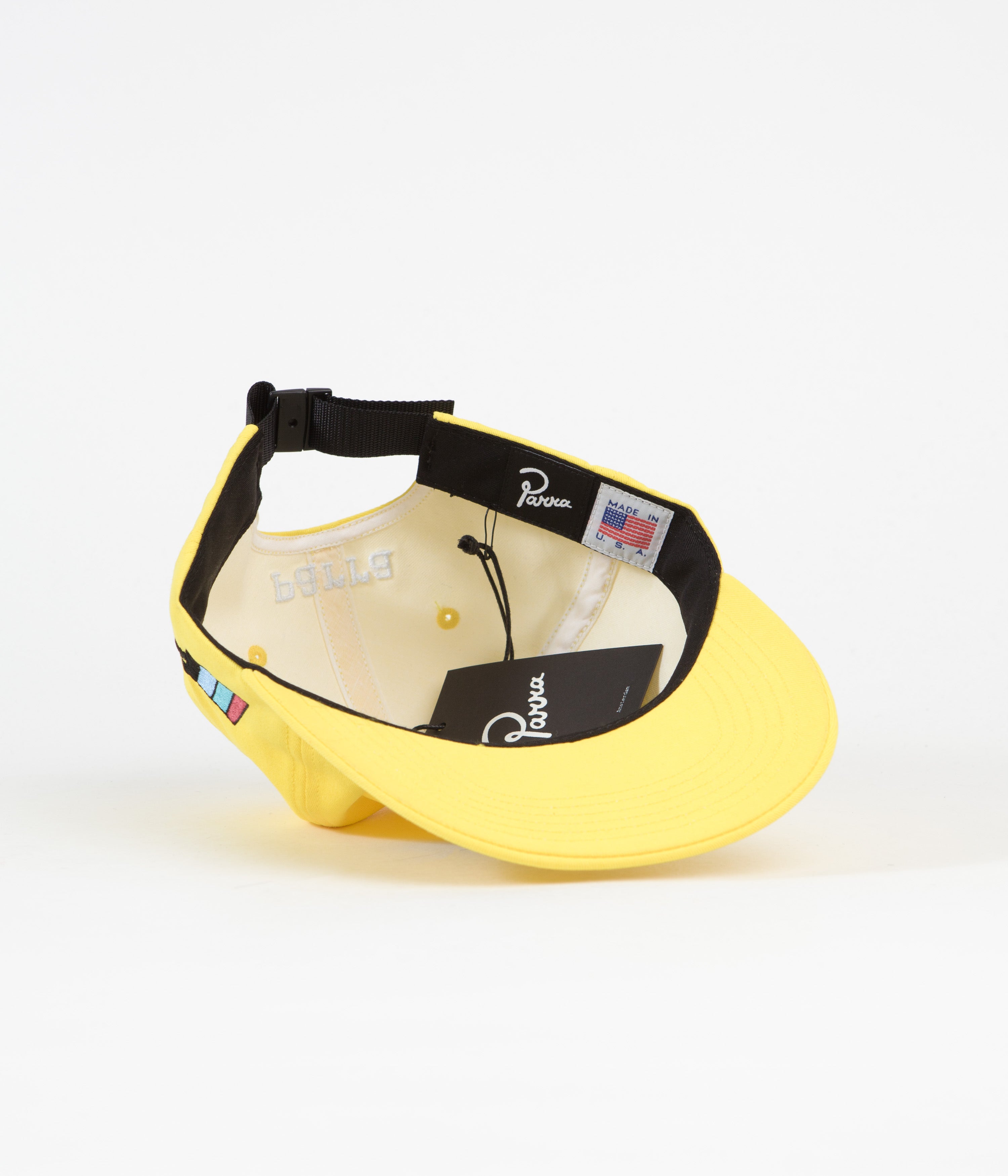 Parra Racing Team Yellow Cap - A Bold Fashion Statement
