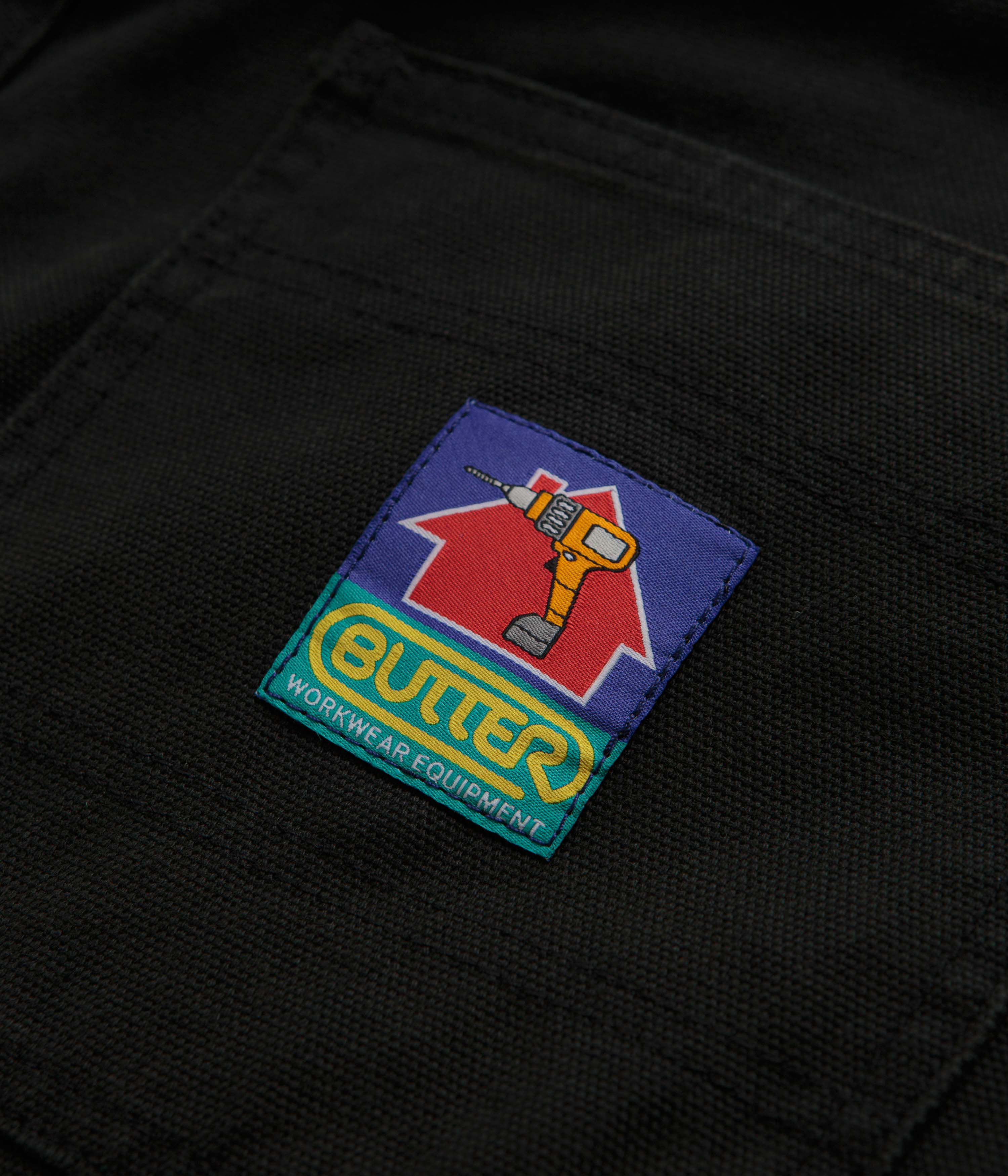 Butter Goods Stylish Black Work Pants