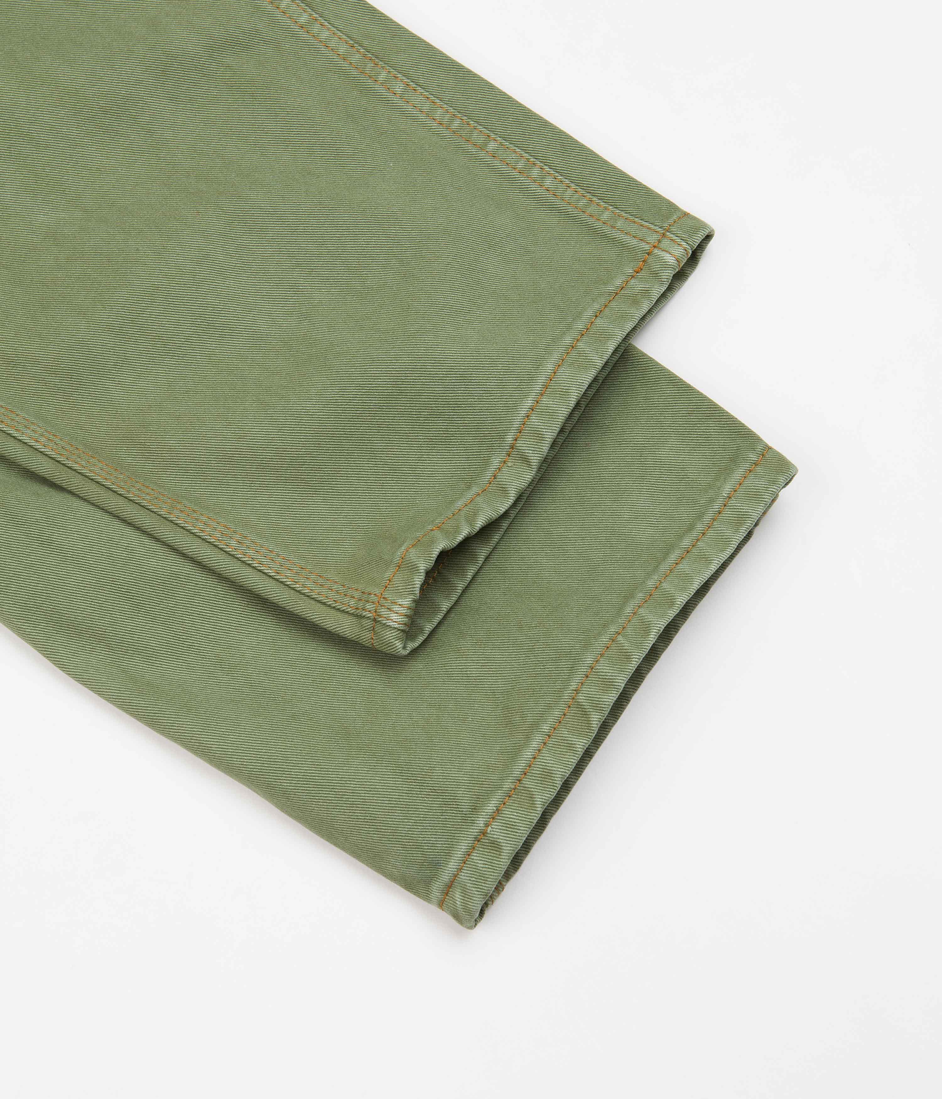 Butter Goods Army Green Weathergear Heavyweight Jeans - A Skater's Dream