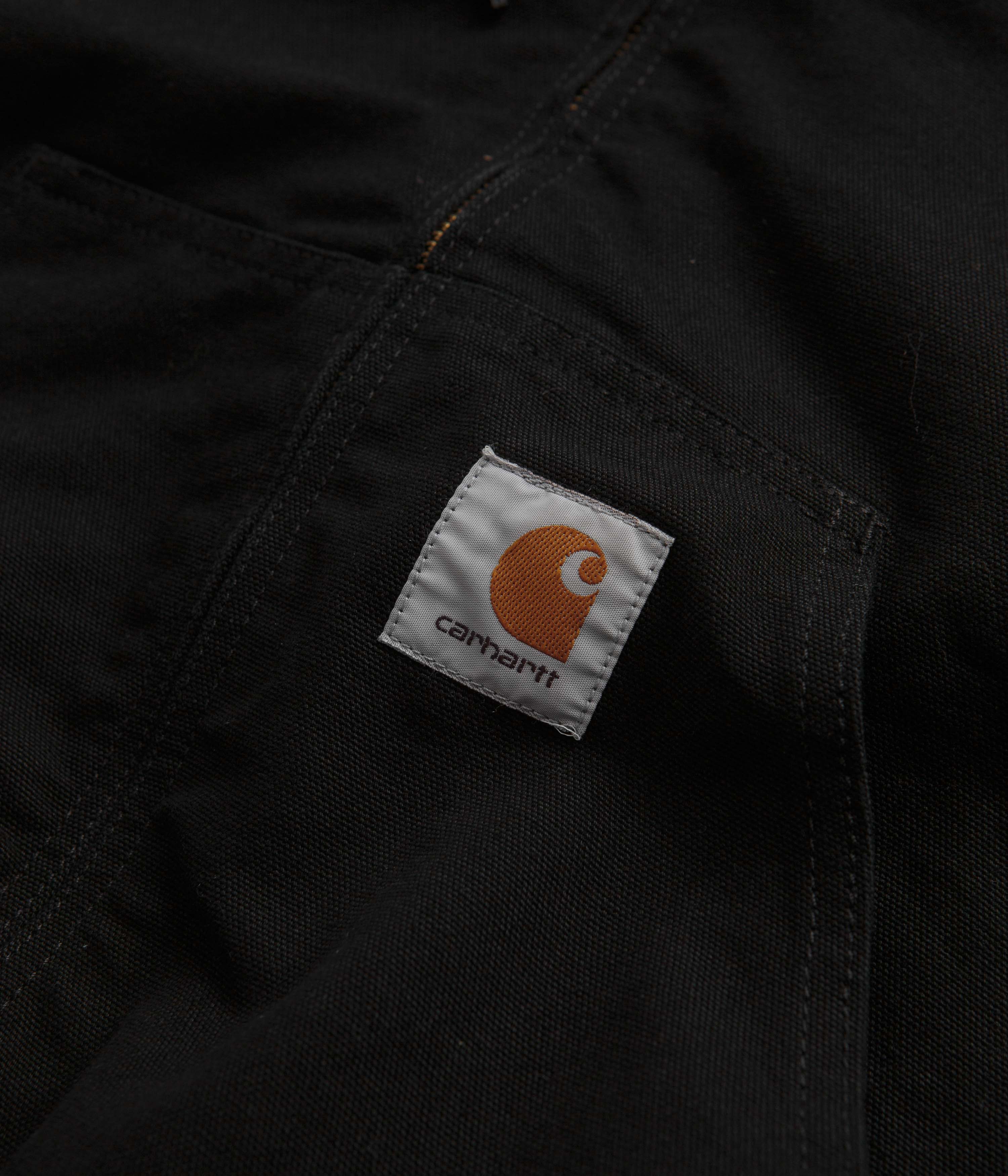 Carhartt Black Rinsed Active Jacket - Timeless Style for Any Adventure