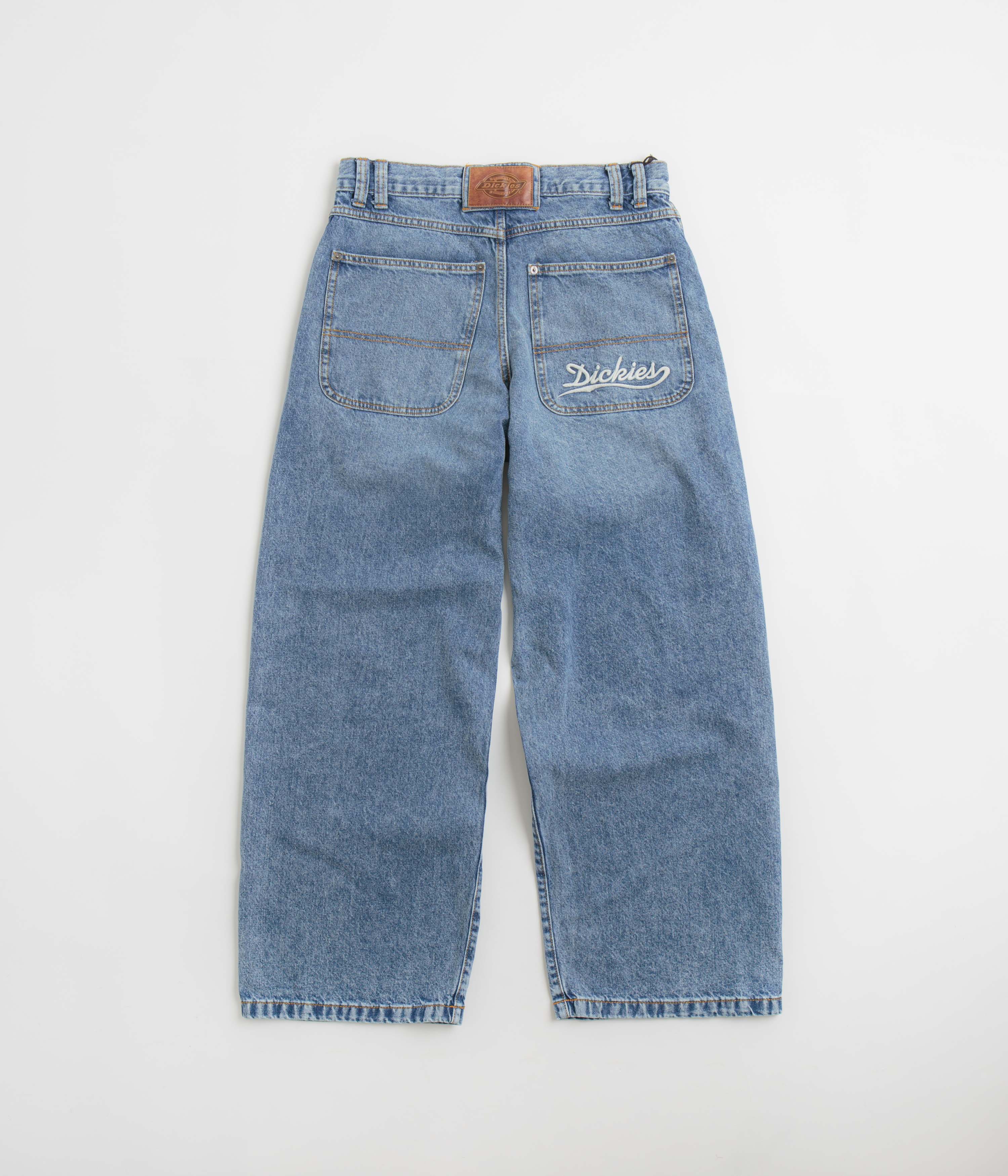 Dickies Loose Wave Jeans - Stunning Rinsed Blue with Fade