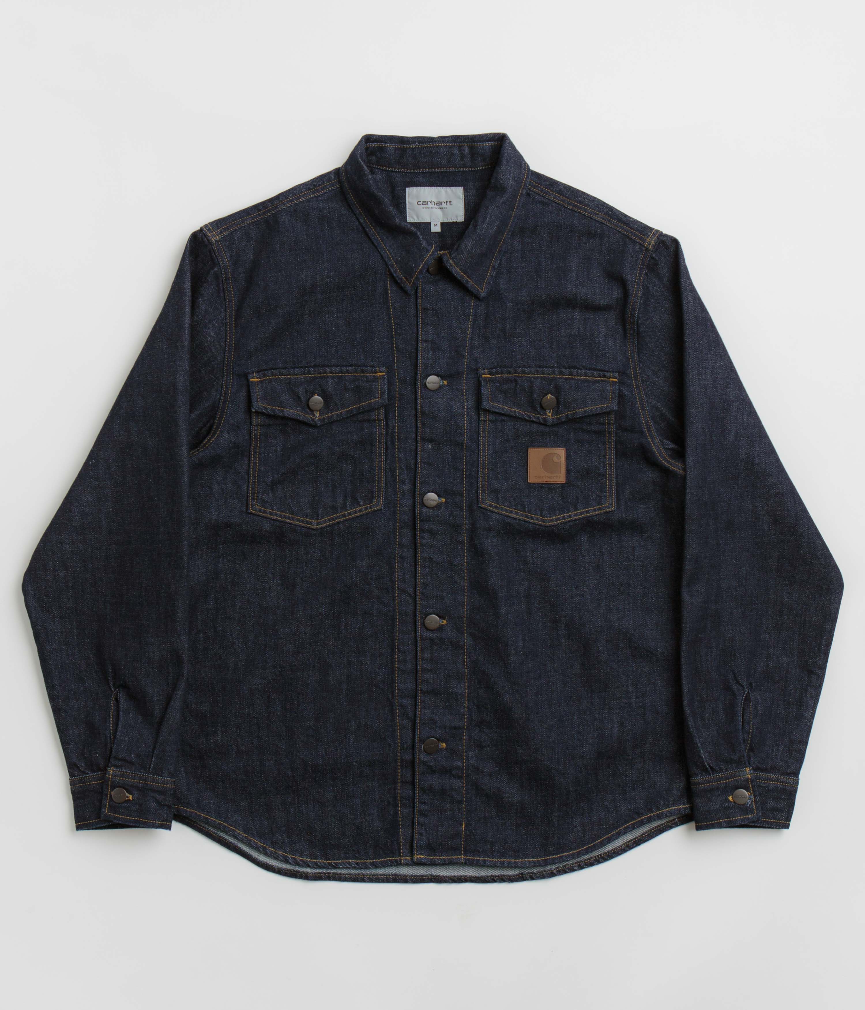 Carhartt Lincoln Shirt Jacket - Stunning Blue Rinsed
