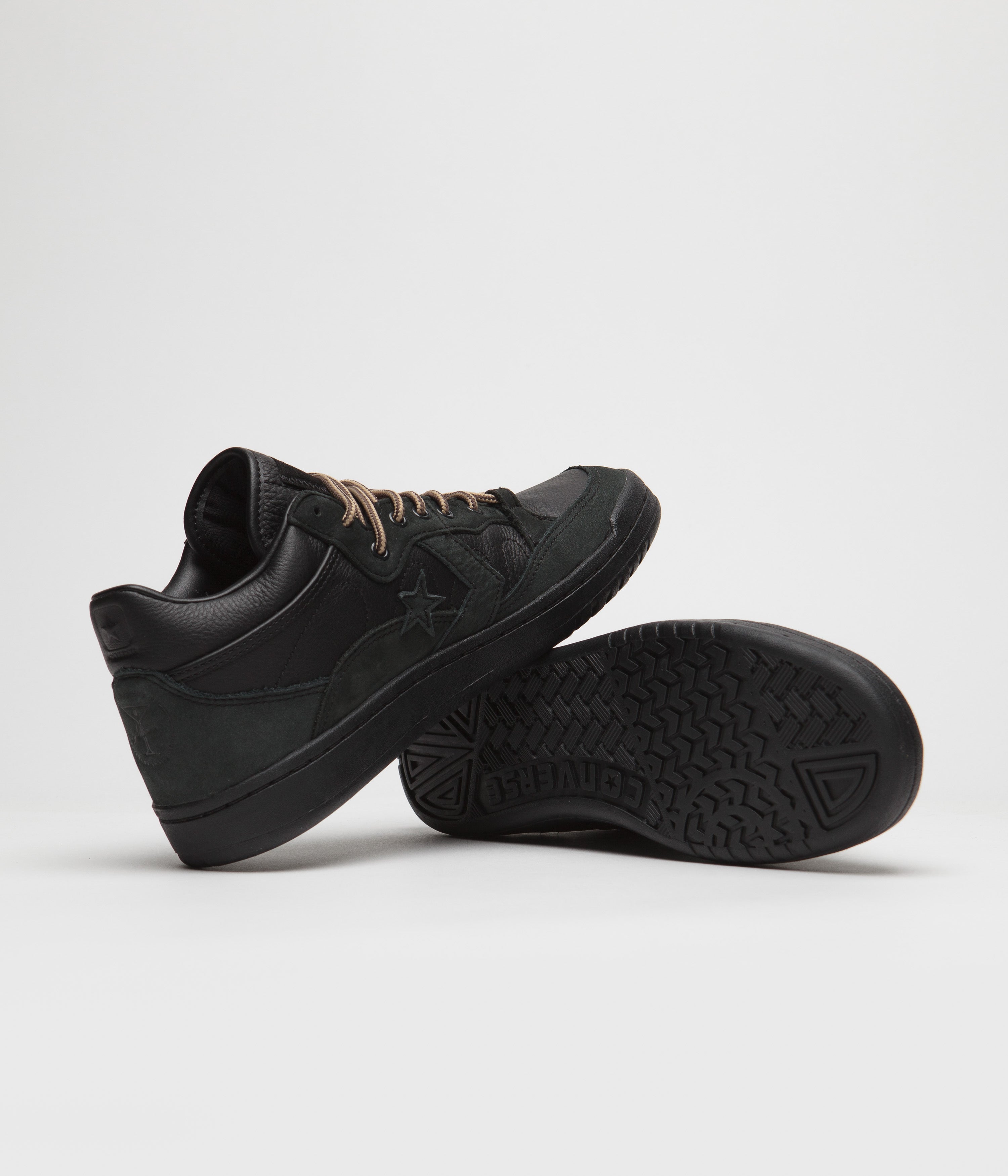 Converse x Alltimers Fastbreak Pro Mid Shoes - Stunning All - Black