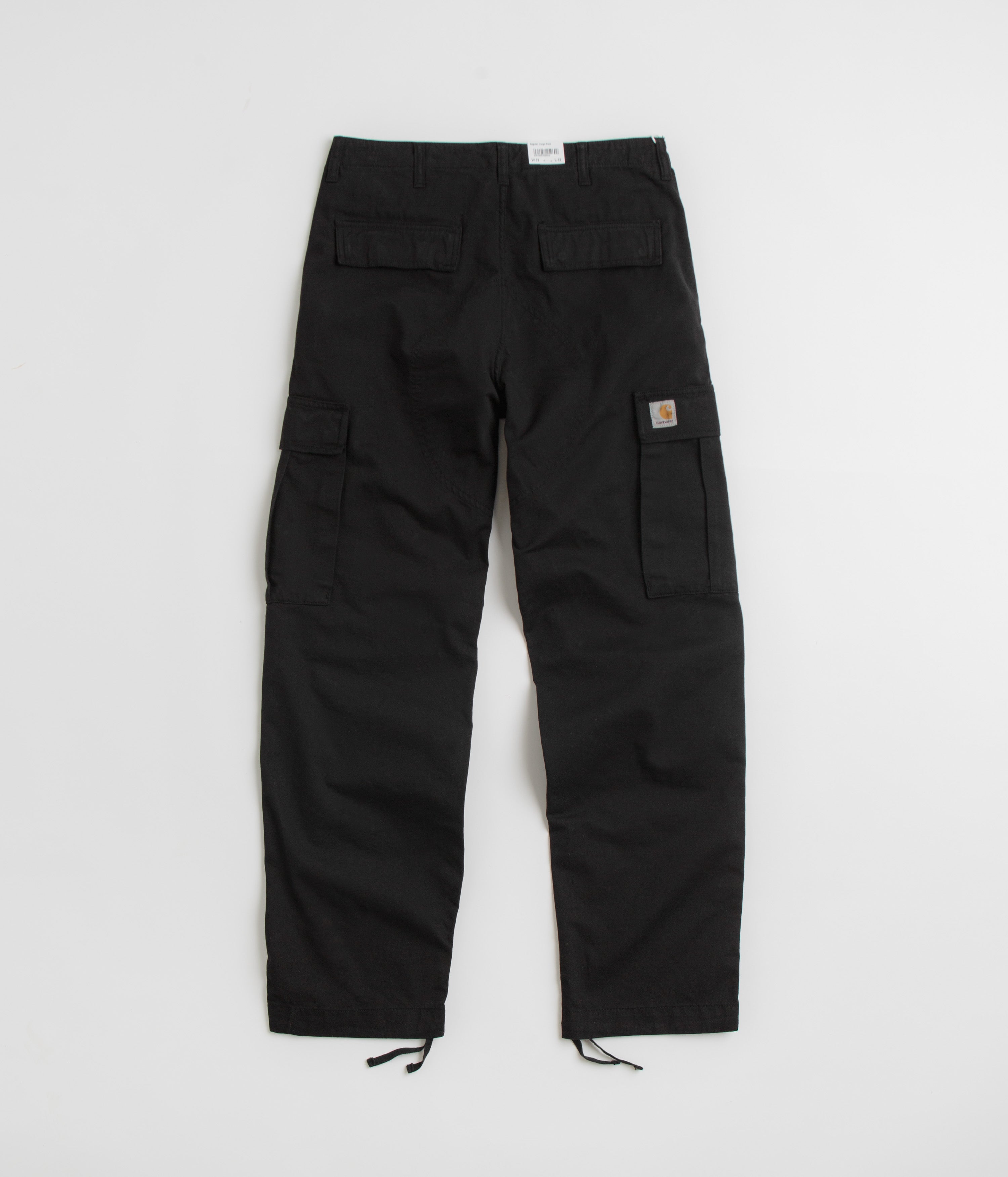 Carhartt's Stunning Dyed Black Regular Cargo Pants